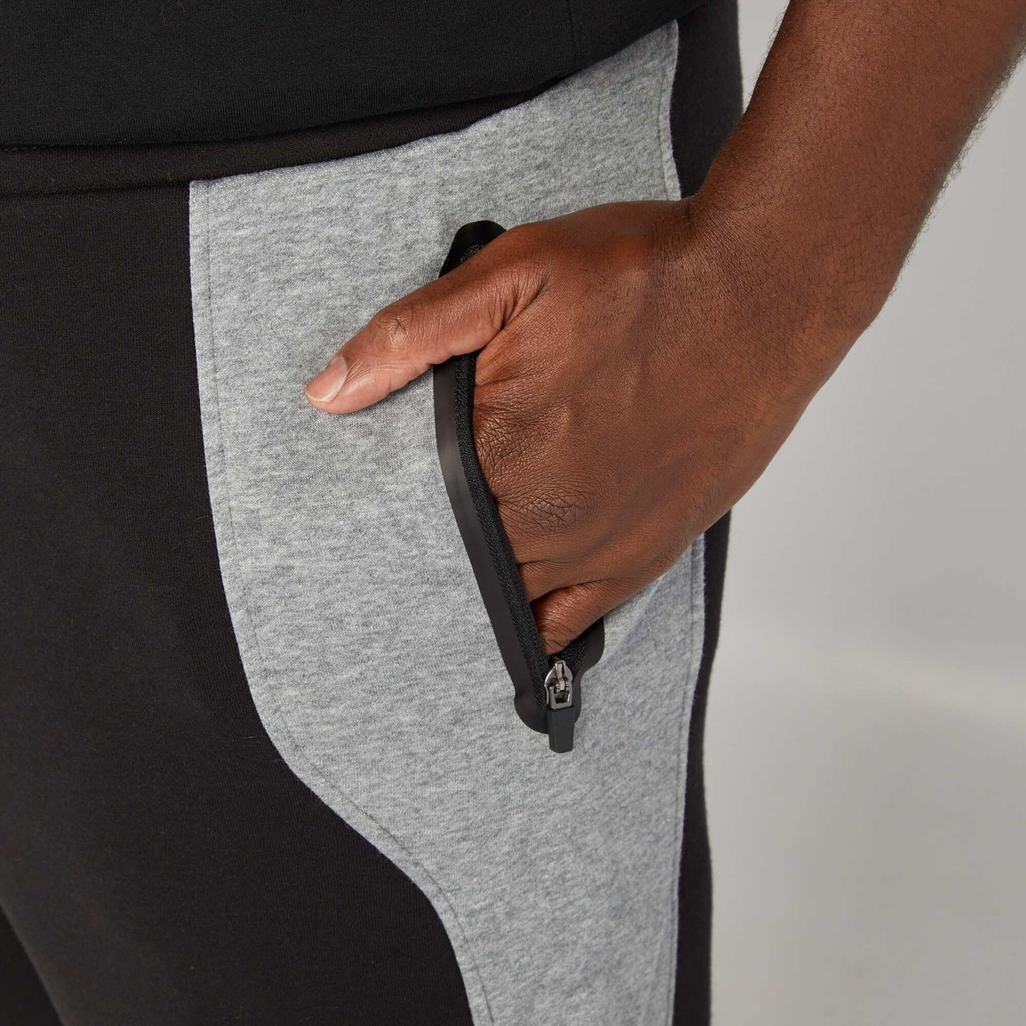 Pantalon de jogging en molleton noir