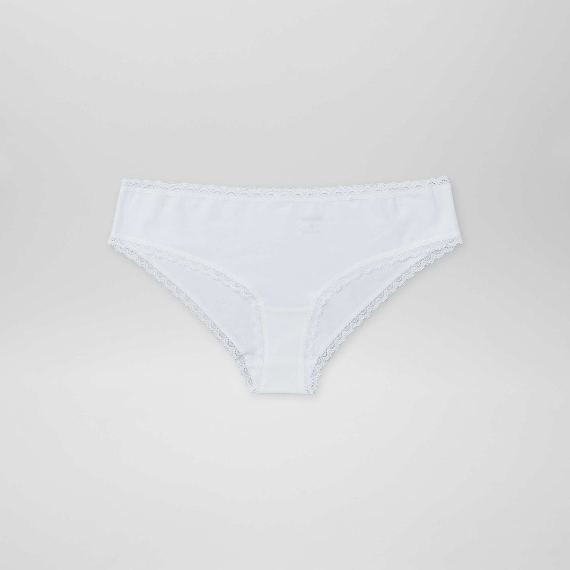 Lot de 2 shorties coton BLANC