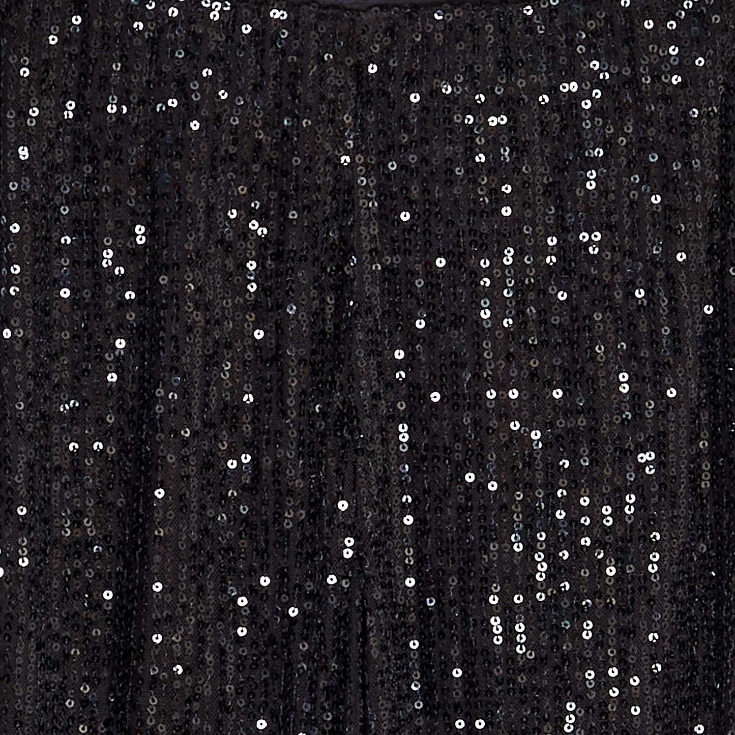 Pantalon droit à sequins NOIR