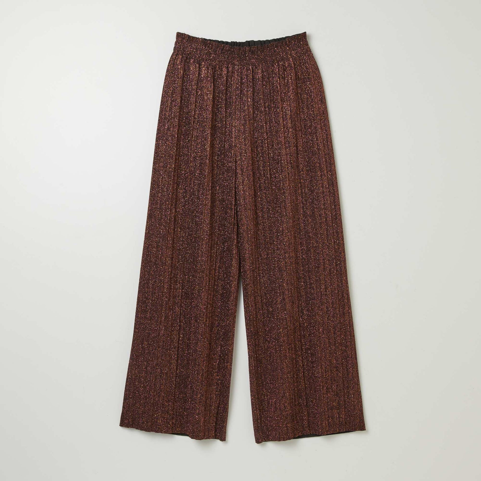Pantalon en maille bisou BLANC
