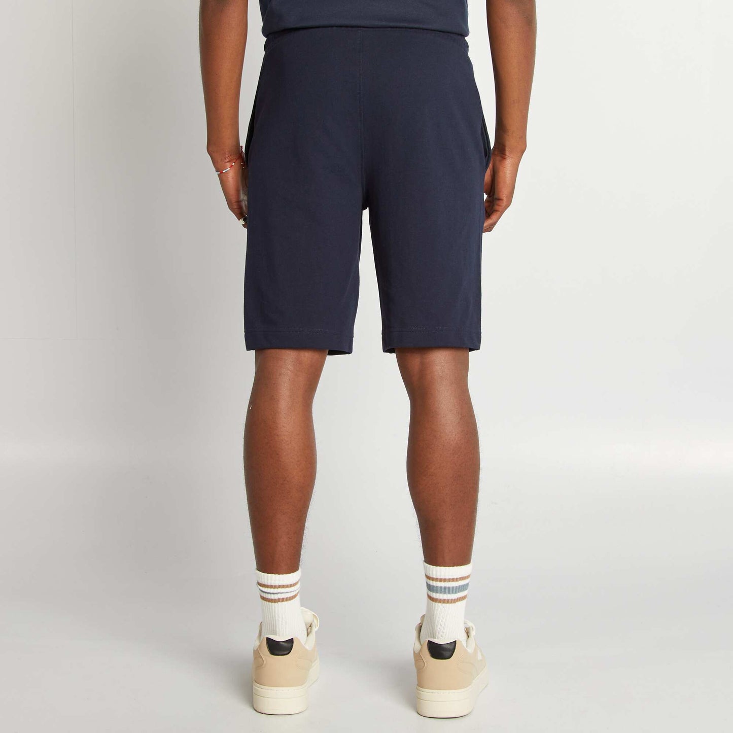 Short de sport style jogger BLEU MARINE