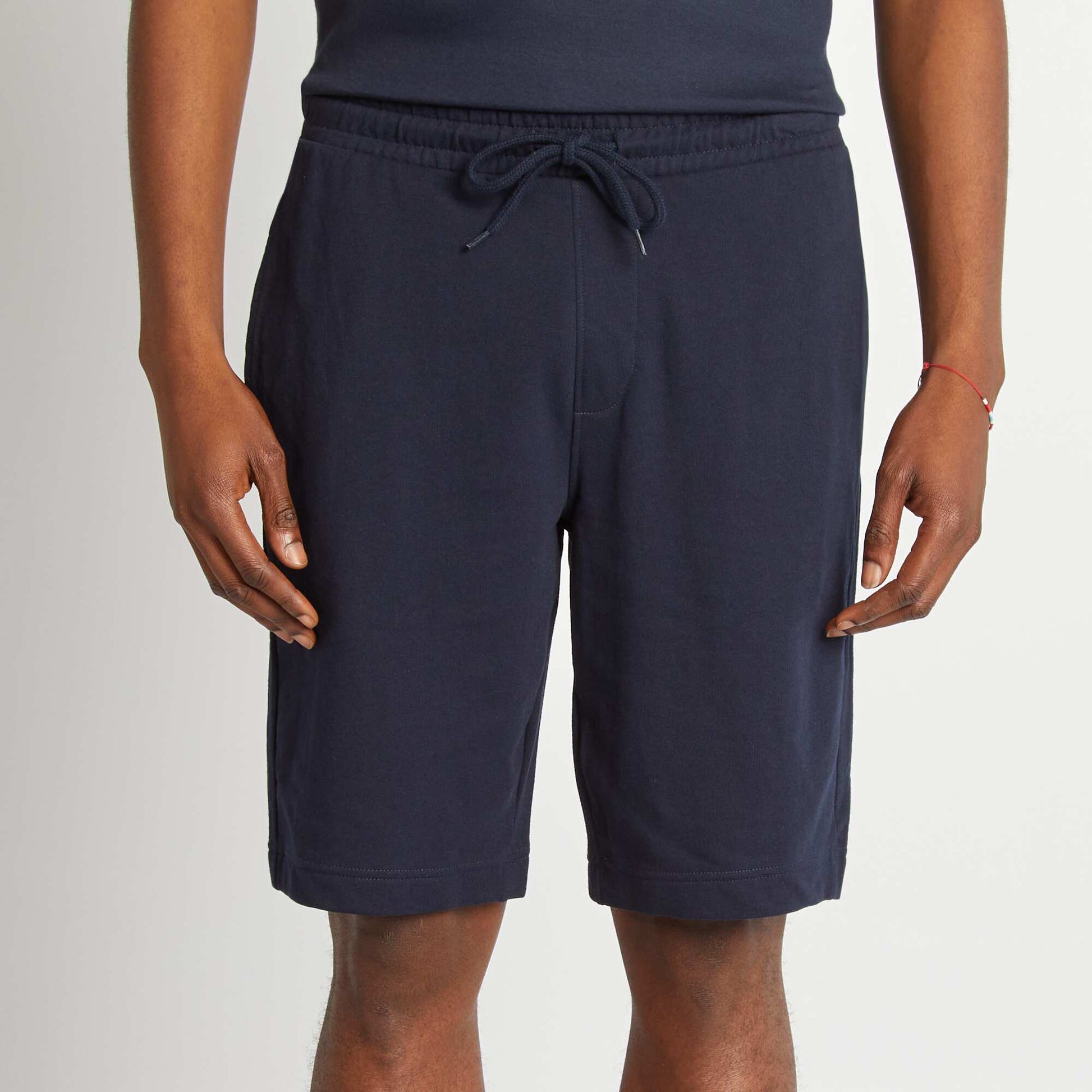Short de sport style jogger BLEU MARINE