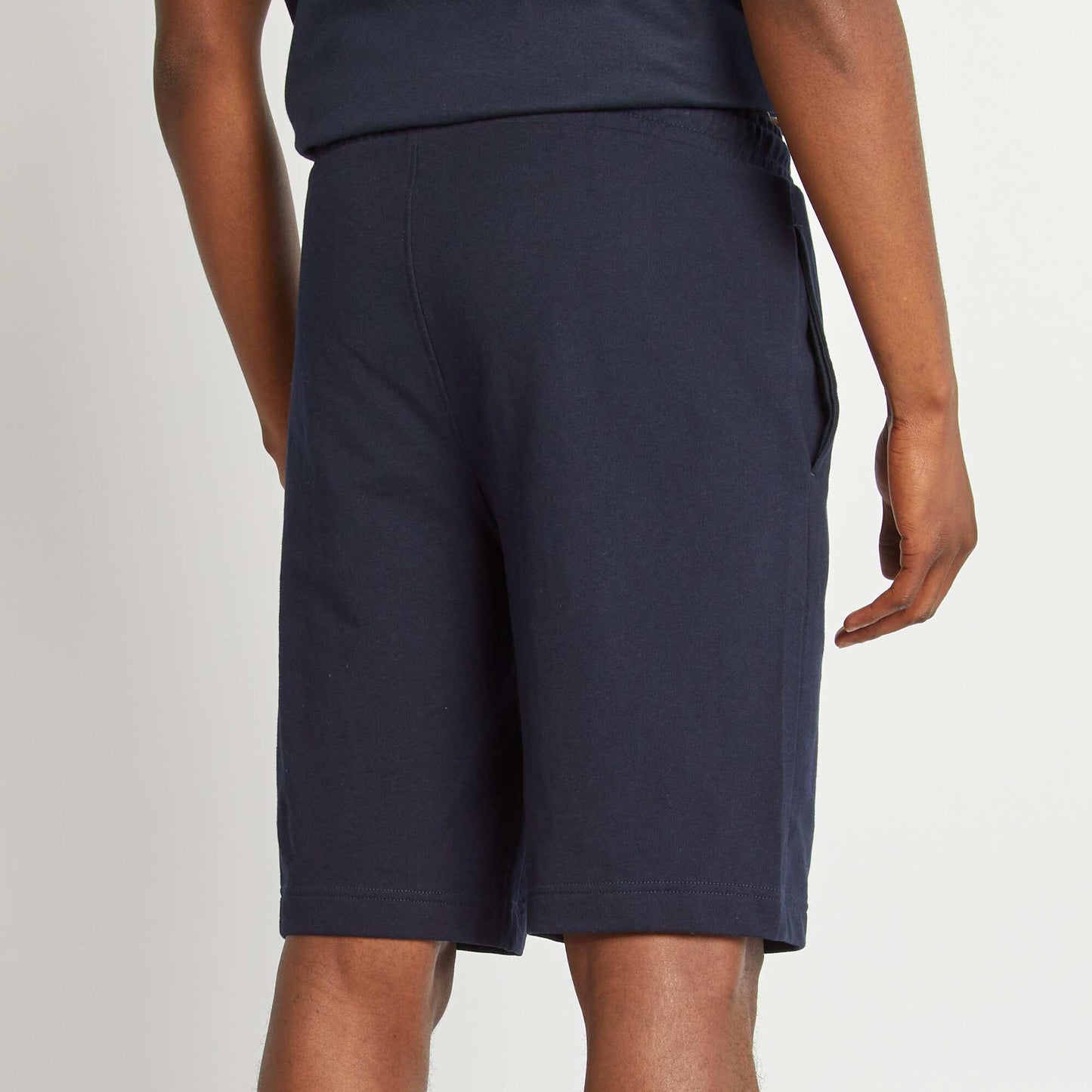 Short de sport style jogger BLEU MARINE