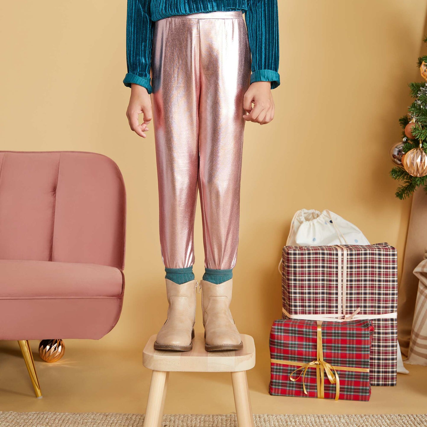 Legging métallisé ROSE