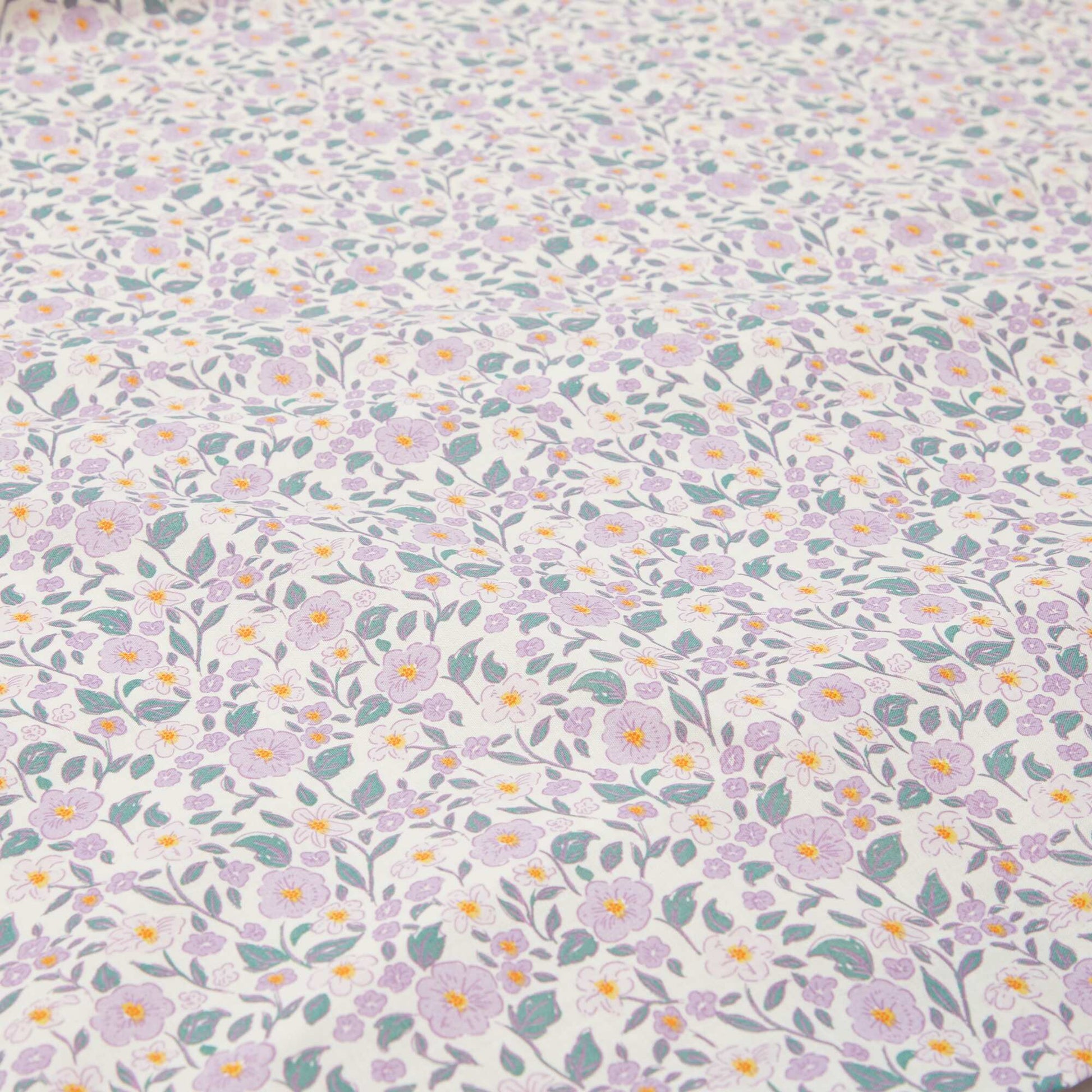 Parure de lit housse de couette (140 x 200cm)  + taie d'oreiller - 2 pièces VIOLET