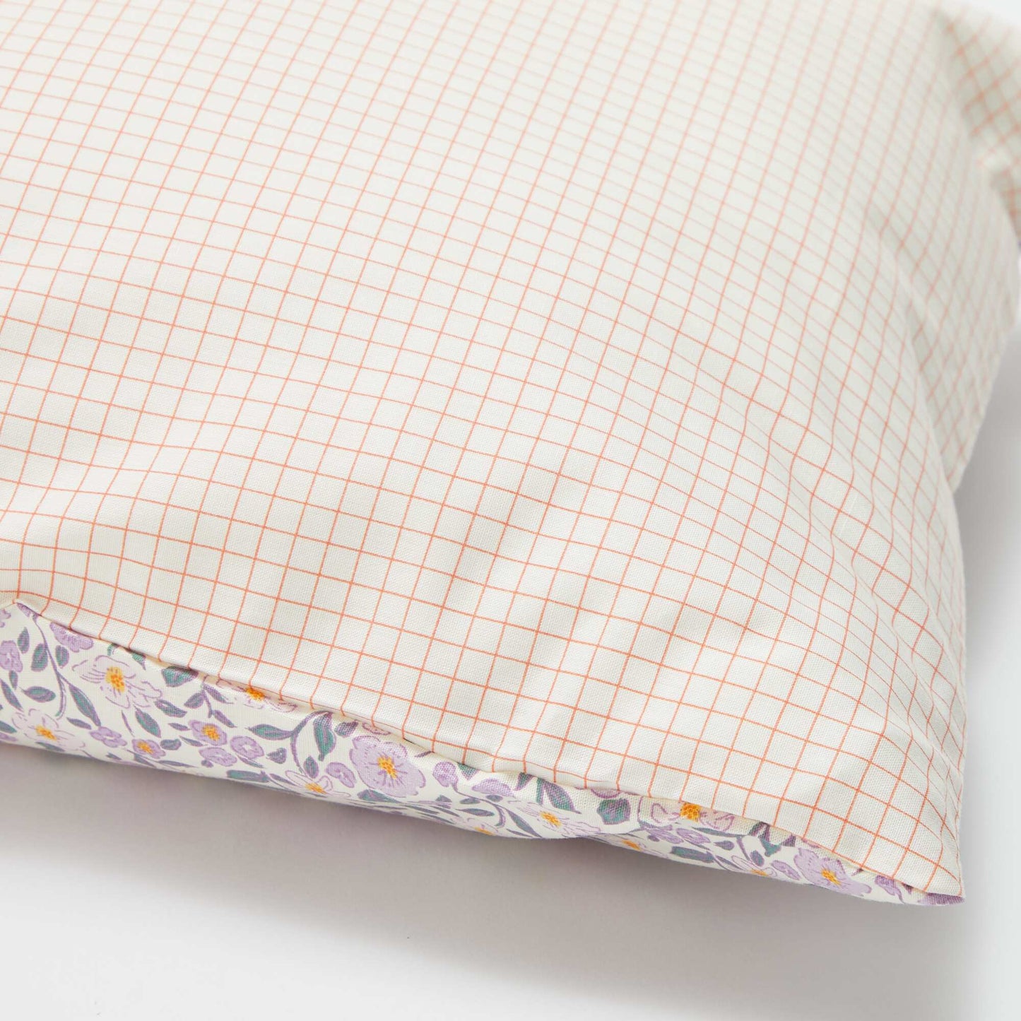 Parure de lit housse de couette (140 x 200cm)  + taie d'oreiller - 2 pièces VIOLET