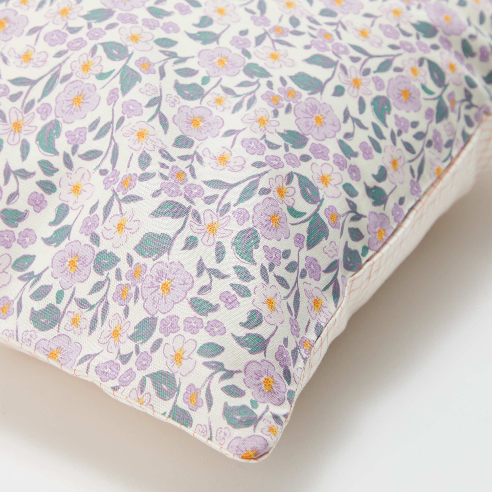 Parure de lit housse de couette (140 x 200cm)  + taie d'oreiller - 2 pièces VIOLET