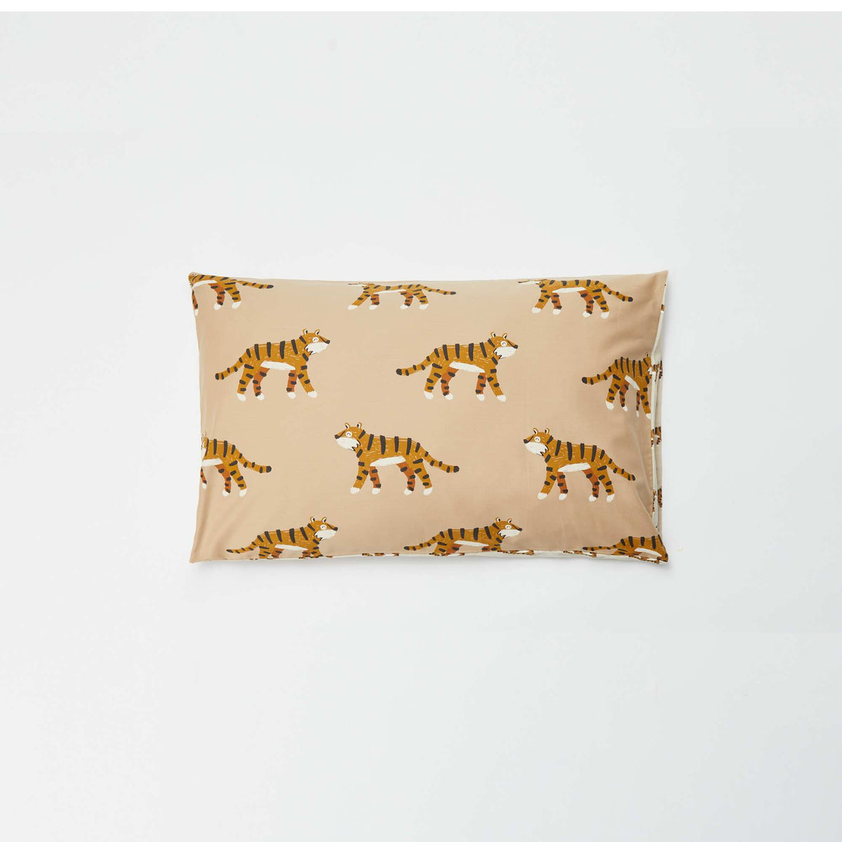 Parure de lit housse de couette (140 x 200cm)  + taie d'oreiller - 2 pièces BEIGE