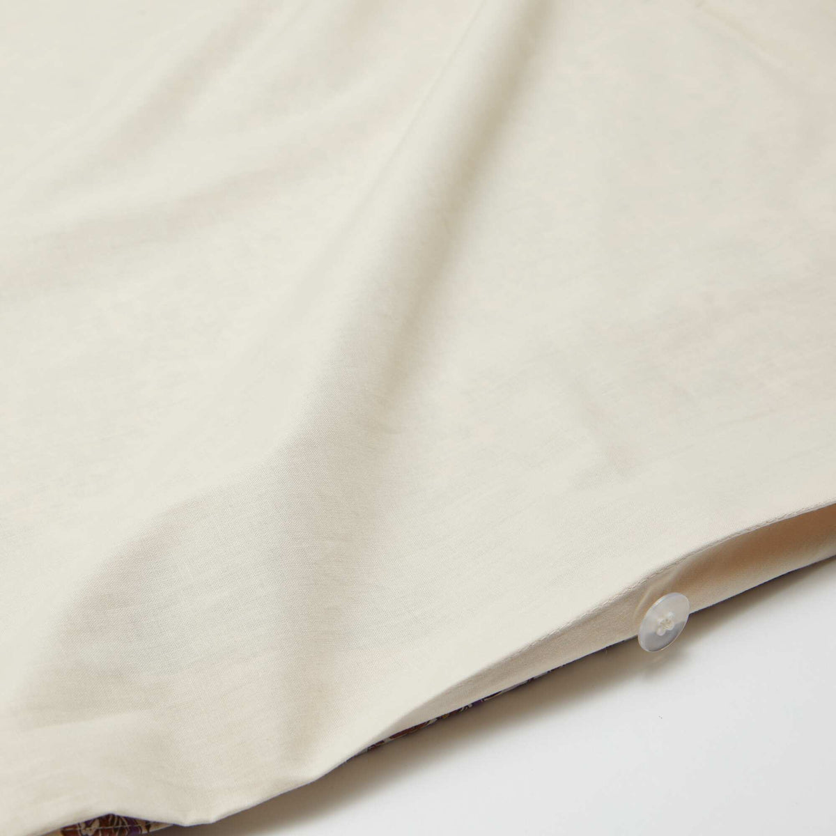 Parure de lit 1 personne 140 x 200cm en coton 57 fils - Kiabi Home BEIGE FLEURI