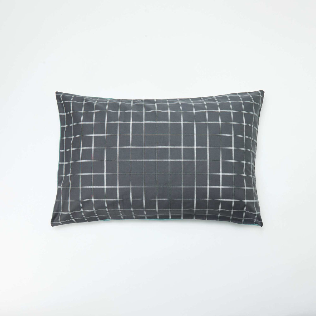 Taie d'oreiller unie 50 x 70 cm - Kiabi Home GRIS
