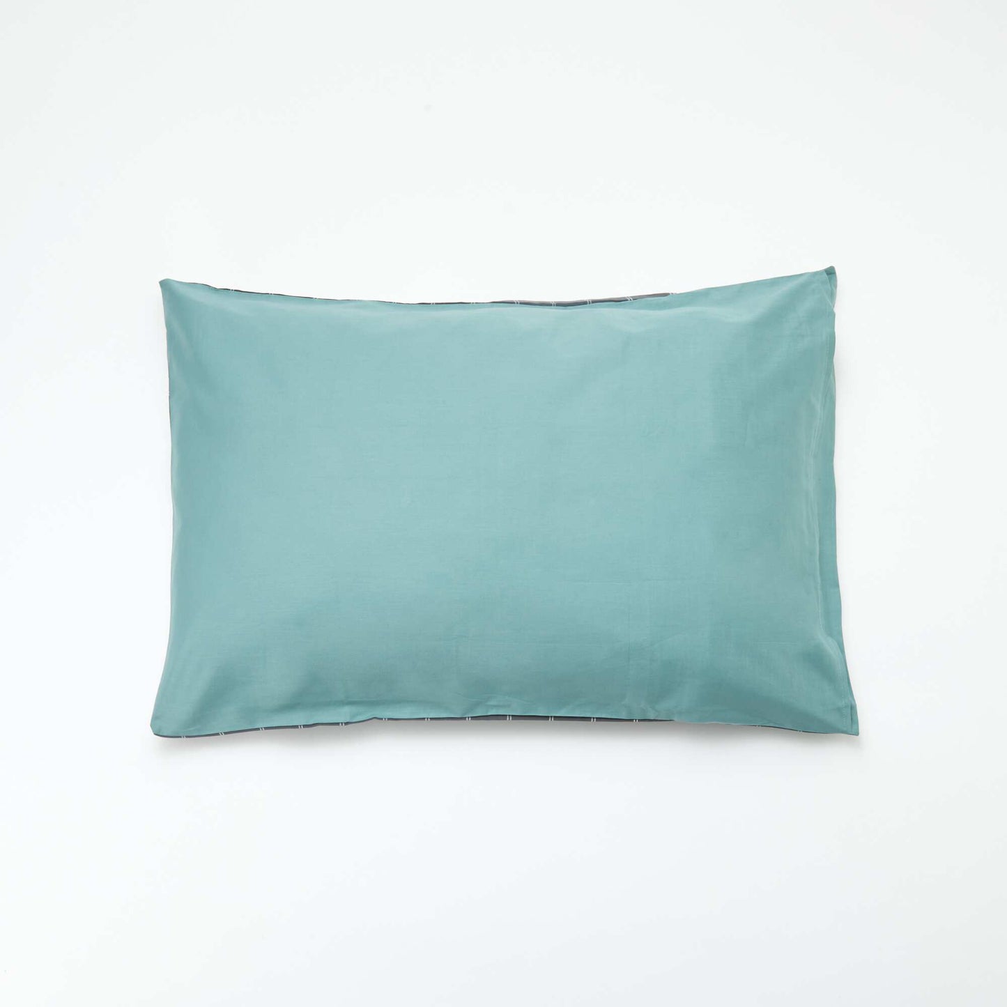 Taie d'oreiller unie 50 x 70 cm - Kiabi Home GRIS