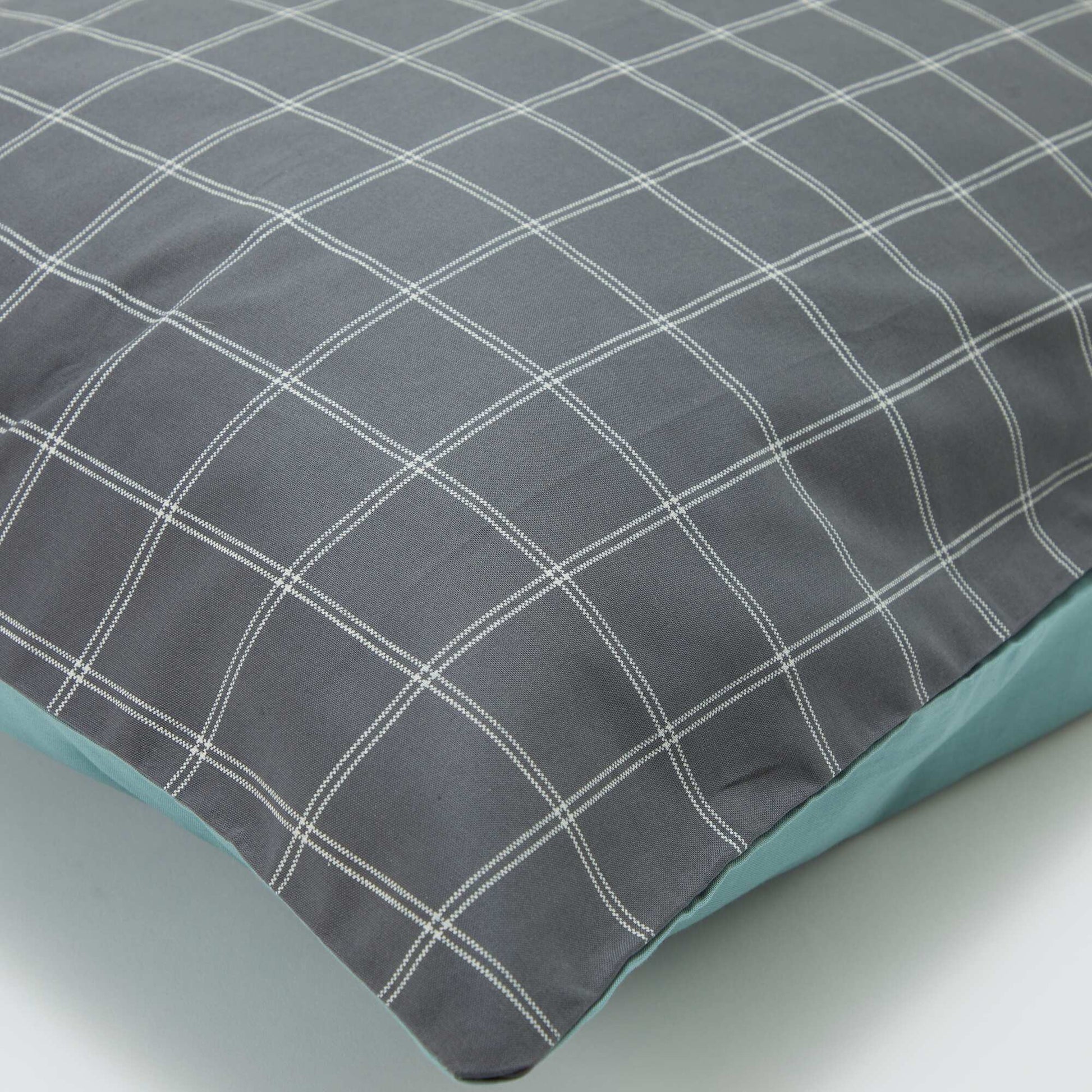 Taie d'oreiller unie 50 x 70 cm - Kiabi Home GRIS