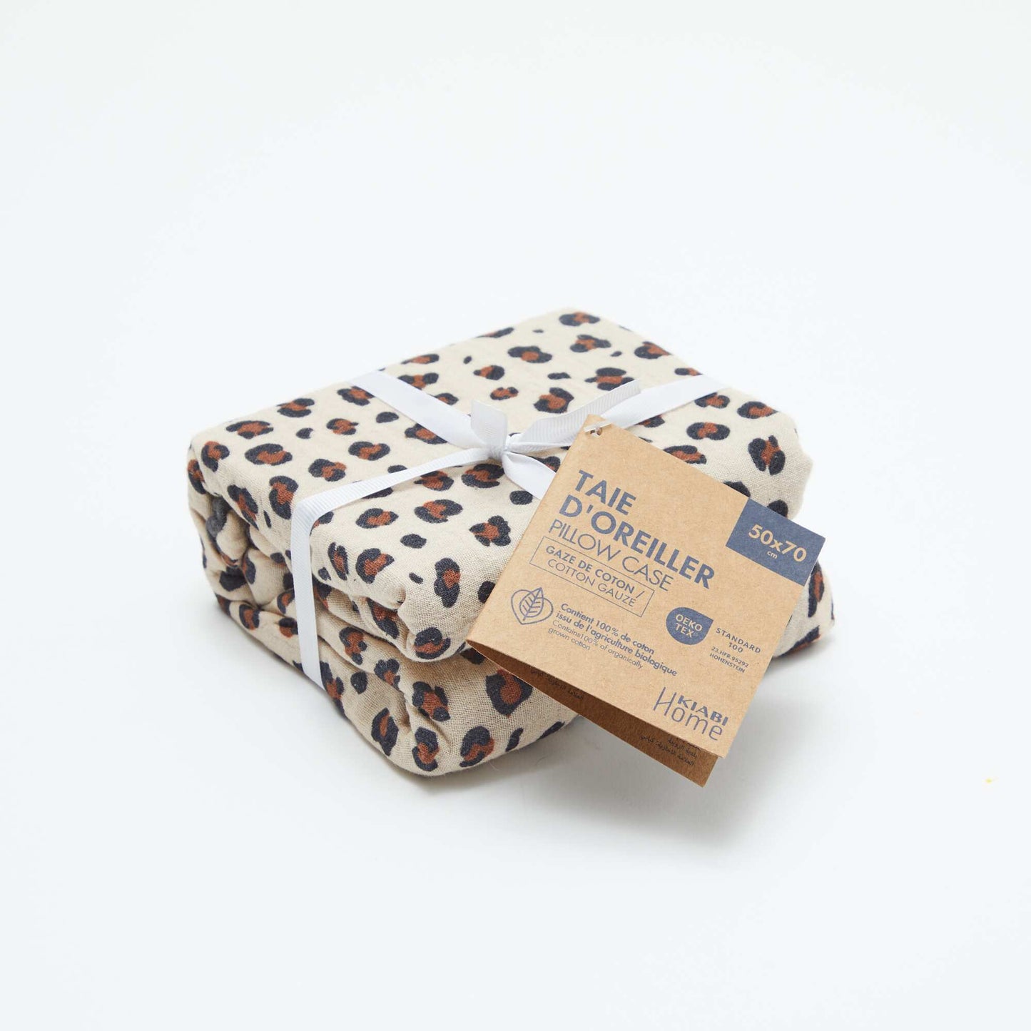 Taie d'oreiller 50 x 70 cm - Kiabi Home BEIGE