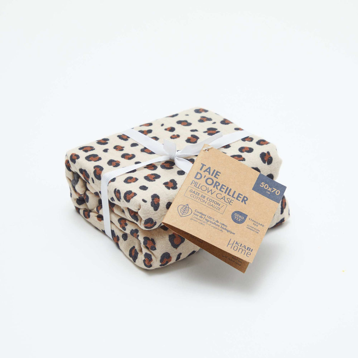 Taie d'oreiller 50 x 70 cm - Kiabi Home BEIGE