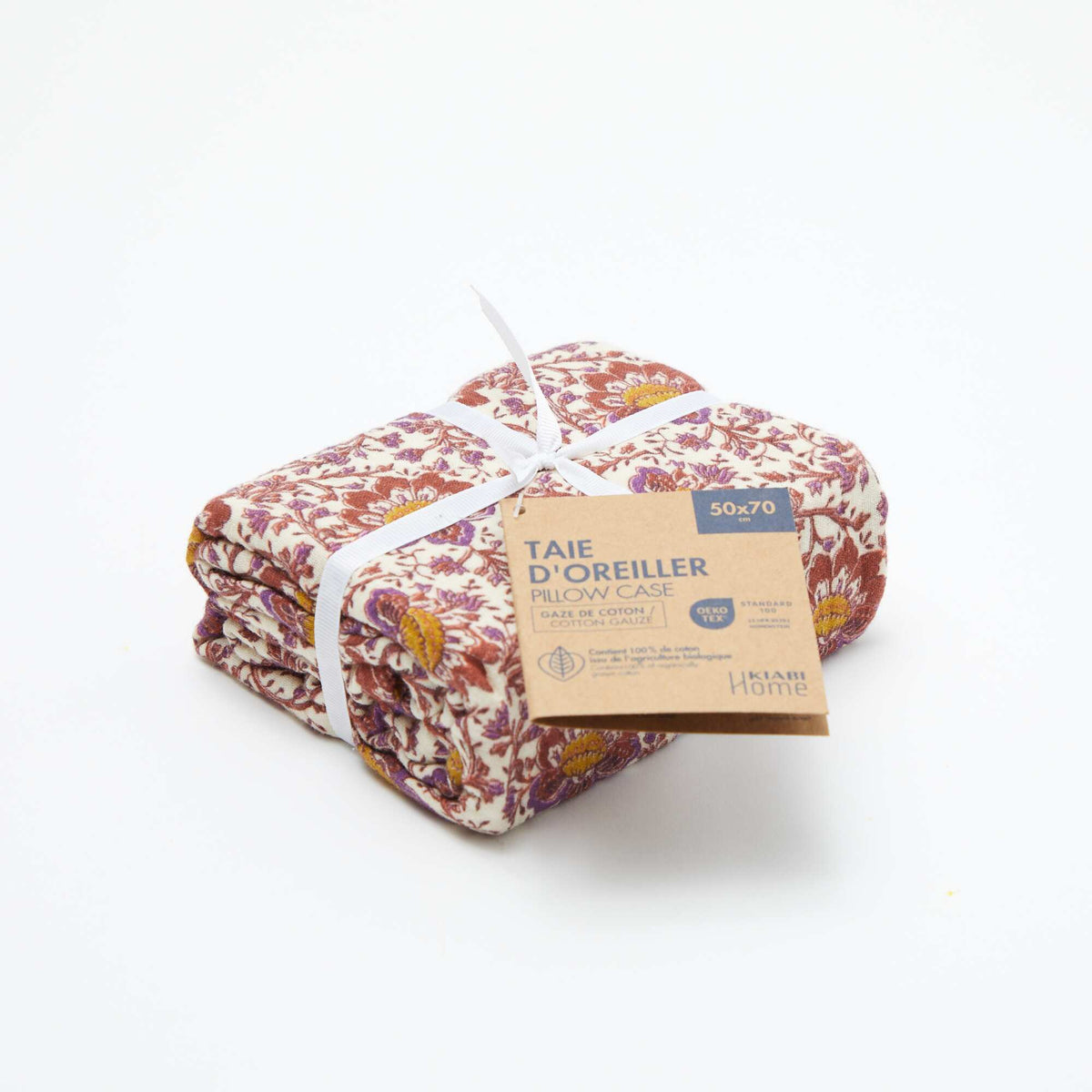Taie d'oreiller 50 x 70 cm - Kiabi Home ROSE