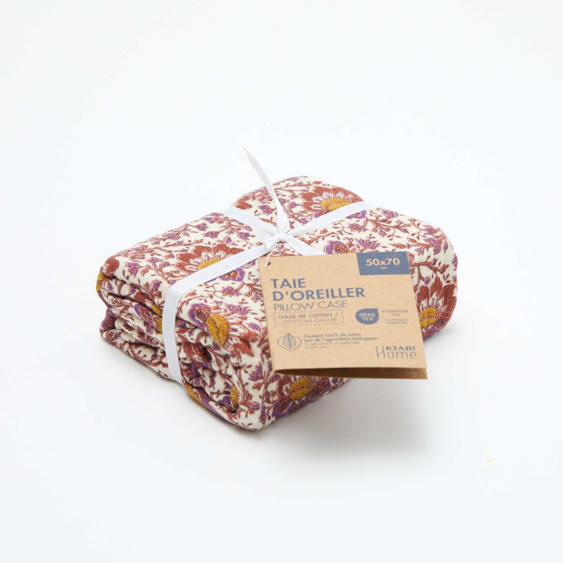 Taie d'oreiller 50 x 70 cm - Kiabi Home ROSE
