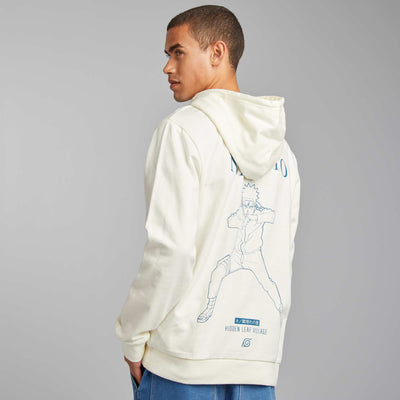 Sweat à capuche 'Naruto' BLANC