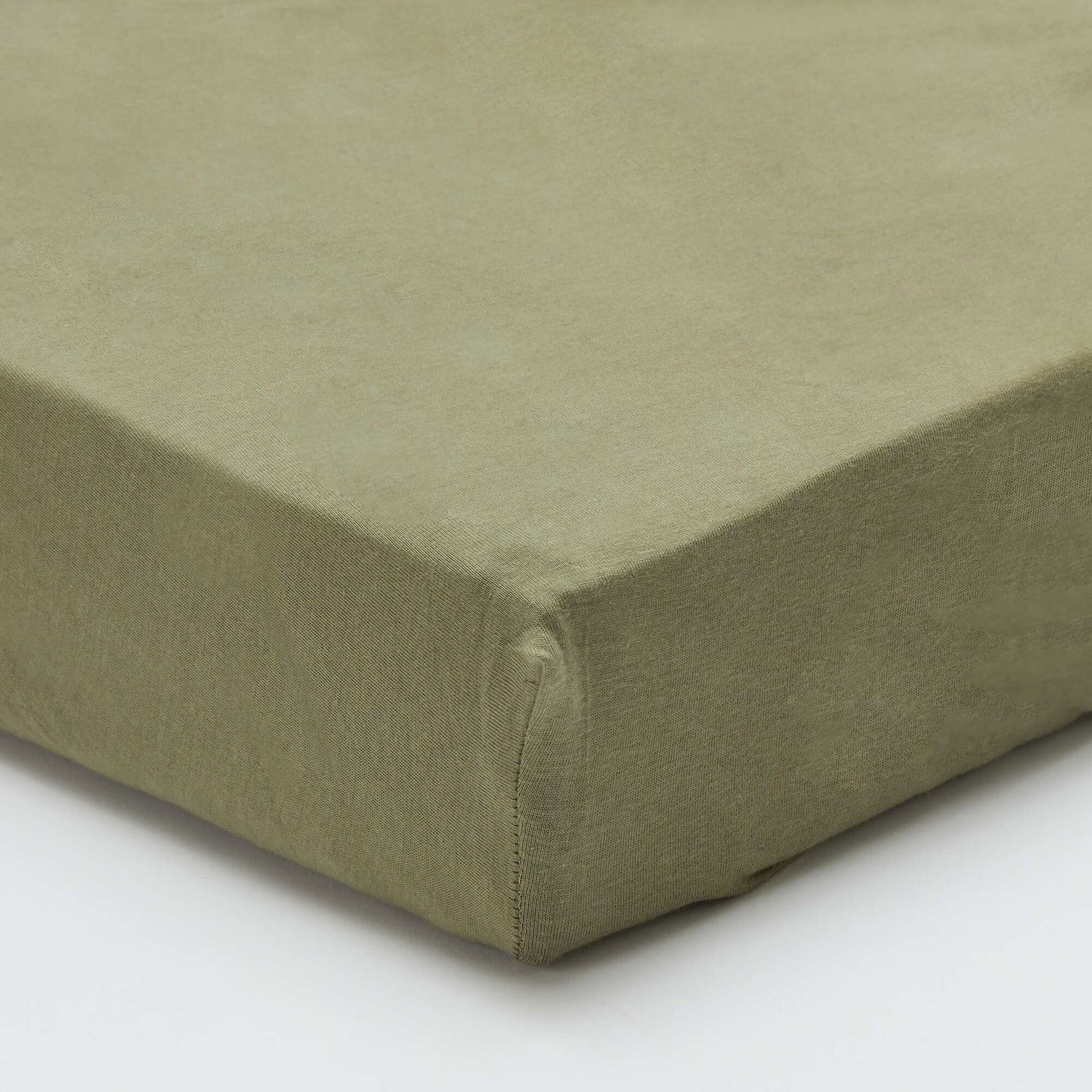 Lot de 2 draps housse bébé (70x140) en jersey - Kiabi Home KAKI