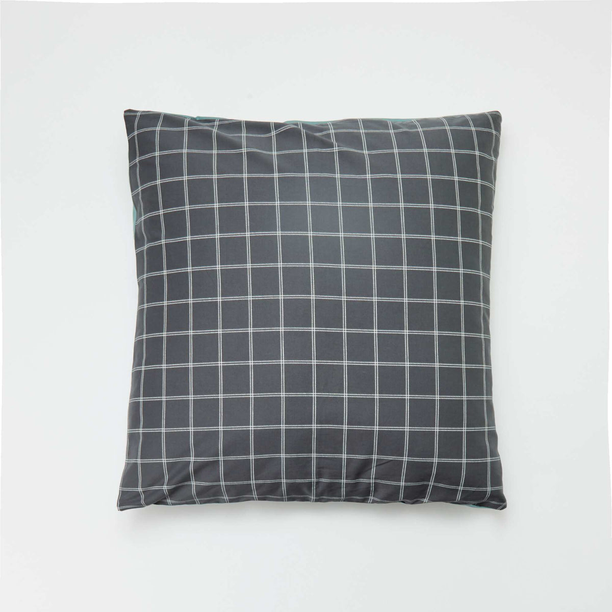 Taie d'oreiller imprimé 60 x 60 cm - Kiabi Home GRIS