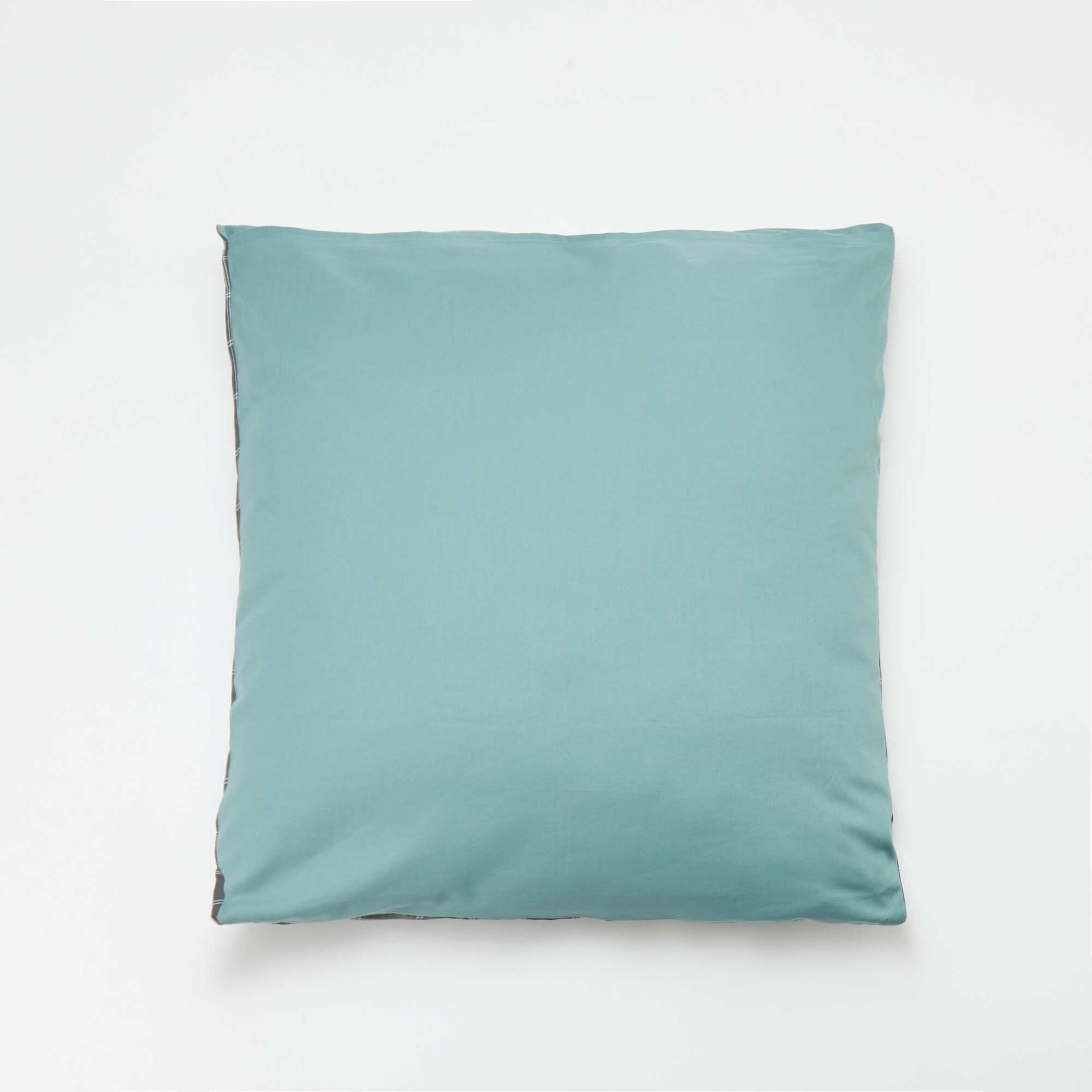 Taie d'oreiller imprimé 60 x 60 cm - Kiabi Home GRIS
