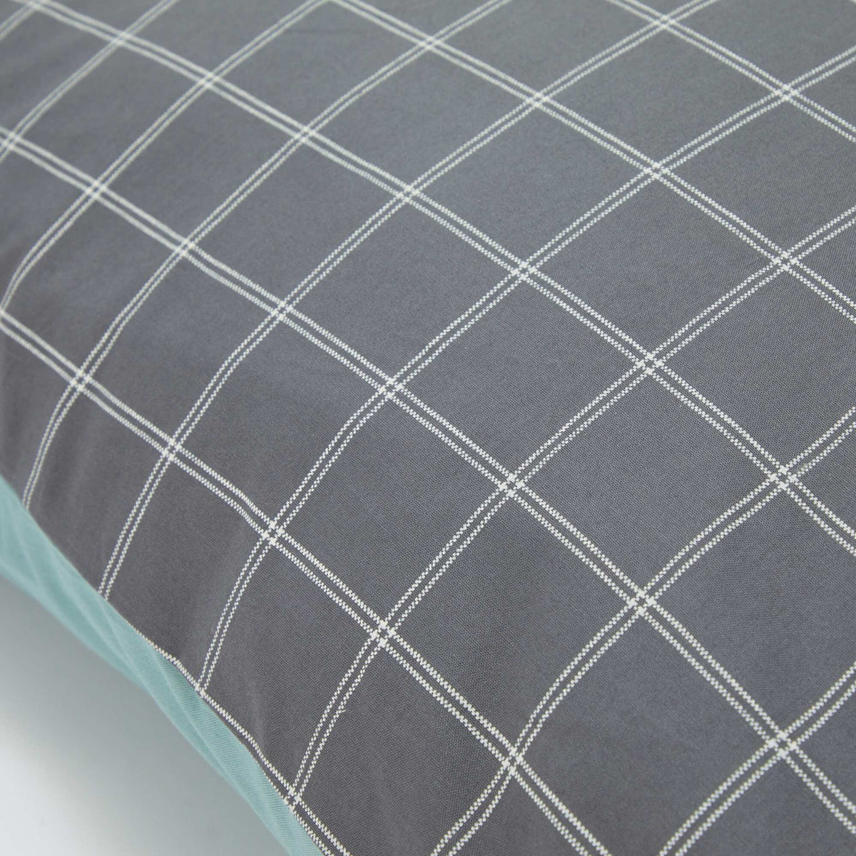 Taie d'oreiller imprimé 60 x 60 cm - Kiabi Home GRIS