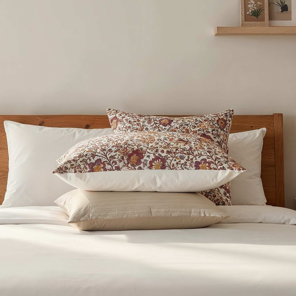Taie d'oreiller 63 x 63 cm - Kiabi Home ROSE