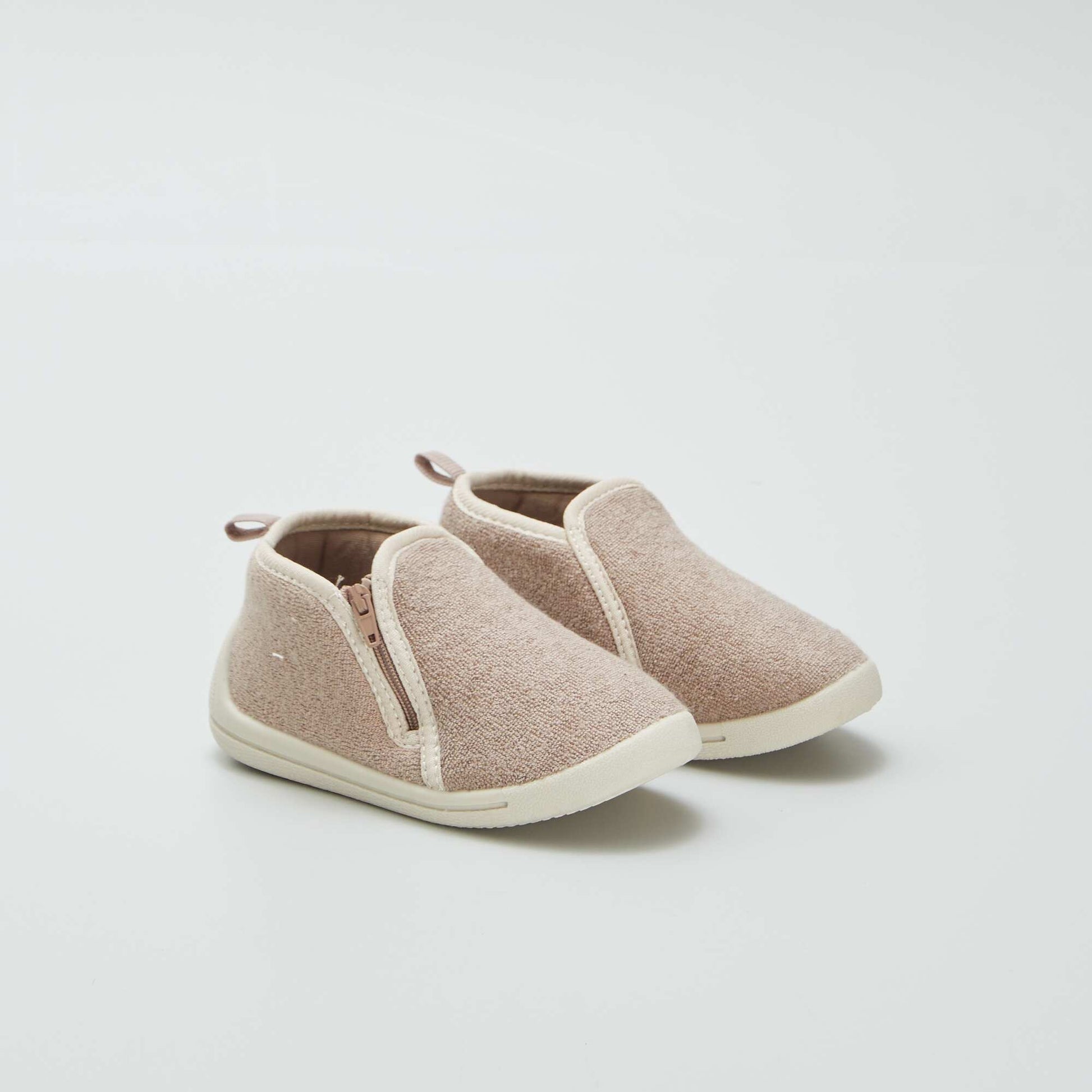 Chaussons boots BEIGE