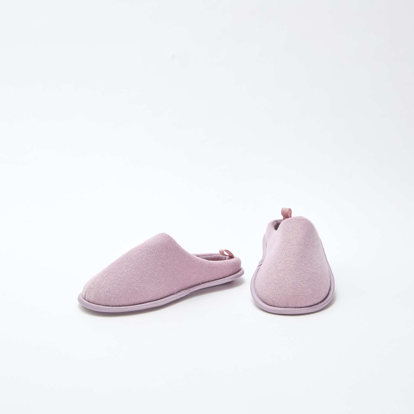 Chaussons mules unis VIOLET