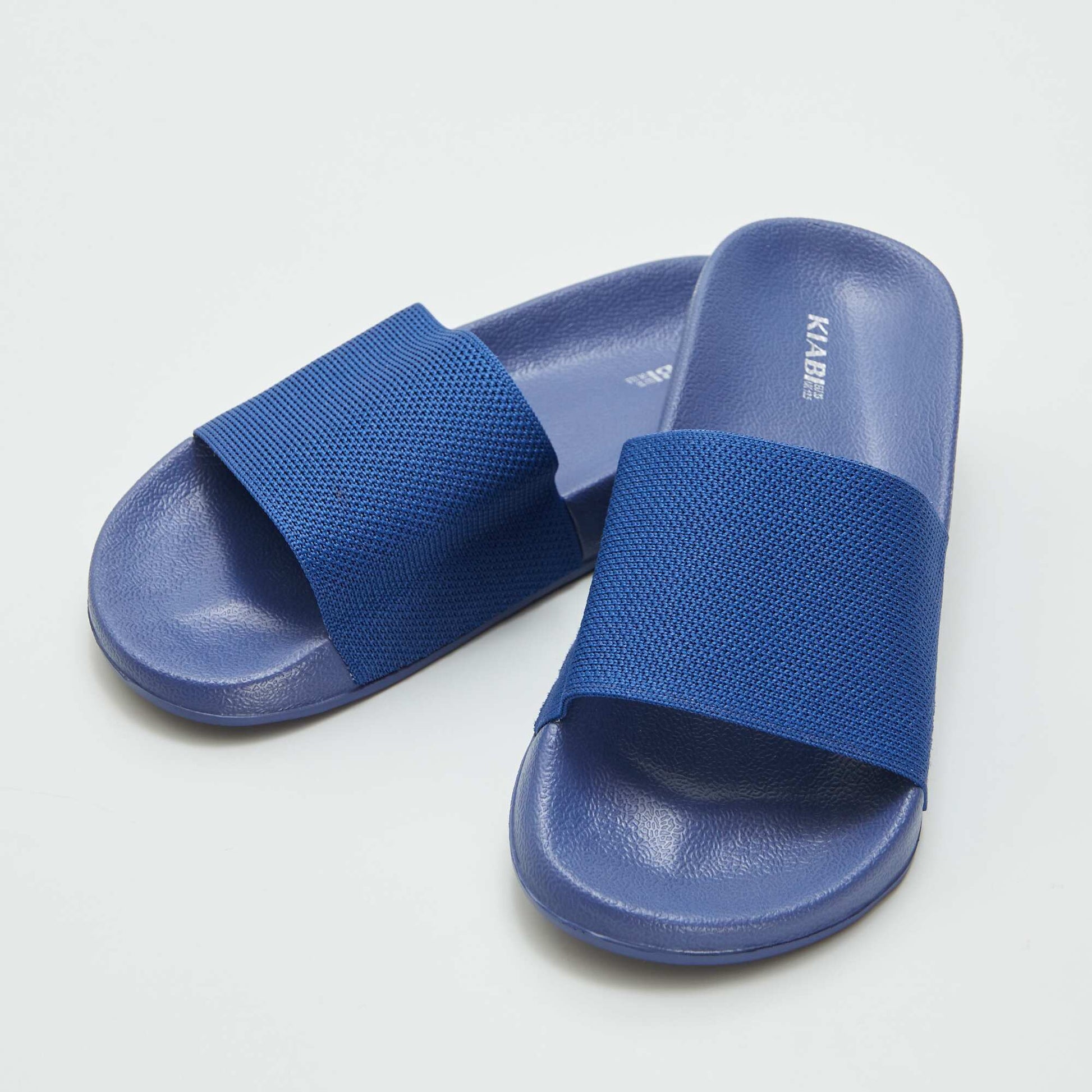 Claquettes de piscine unies BLEU