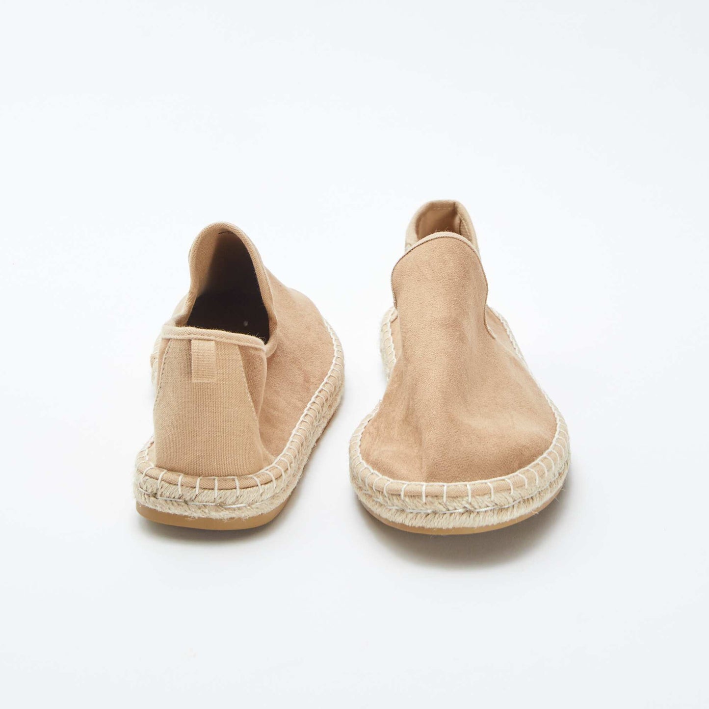 Espadrilles en suédine MARRON