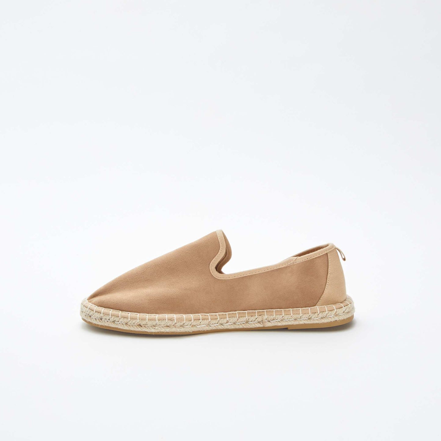 Espadrilles en suédine MARRON