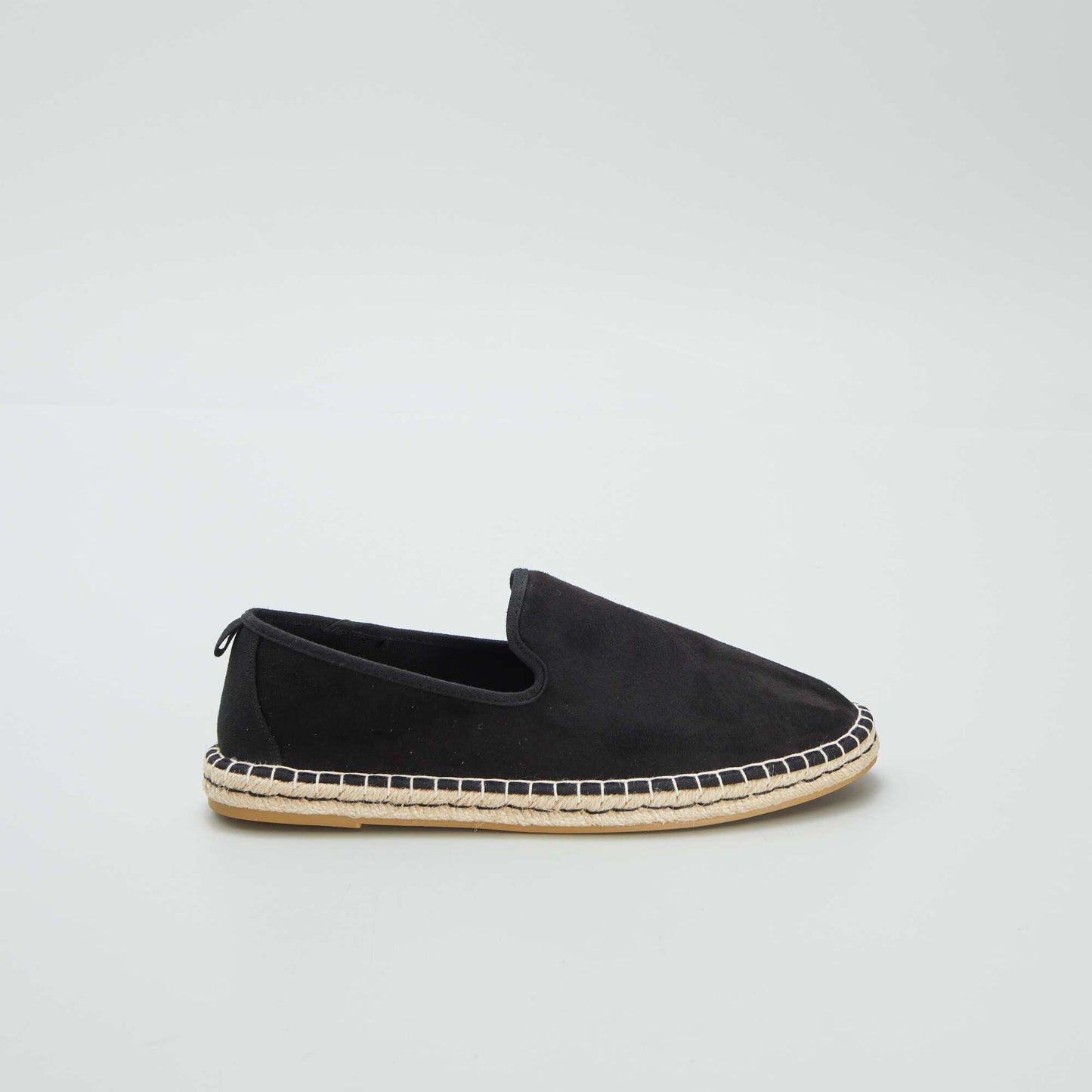 Espadrilles en suédine NOIR