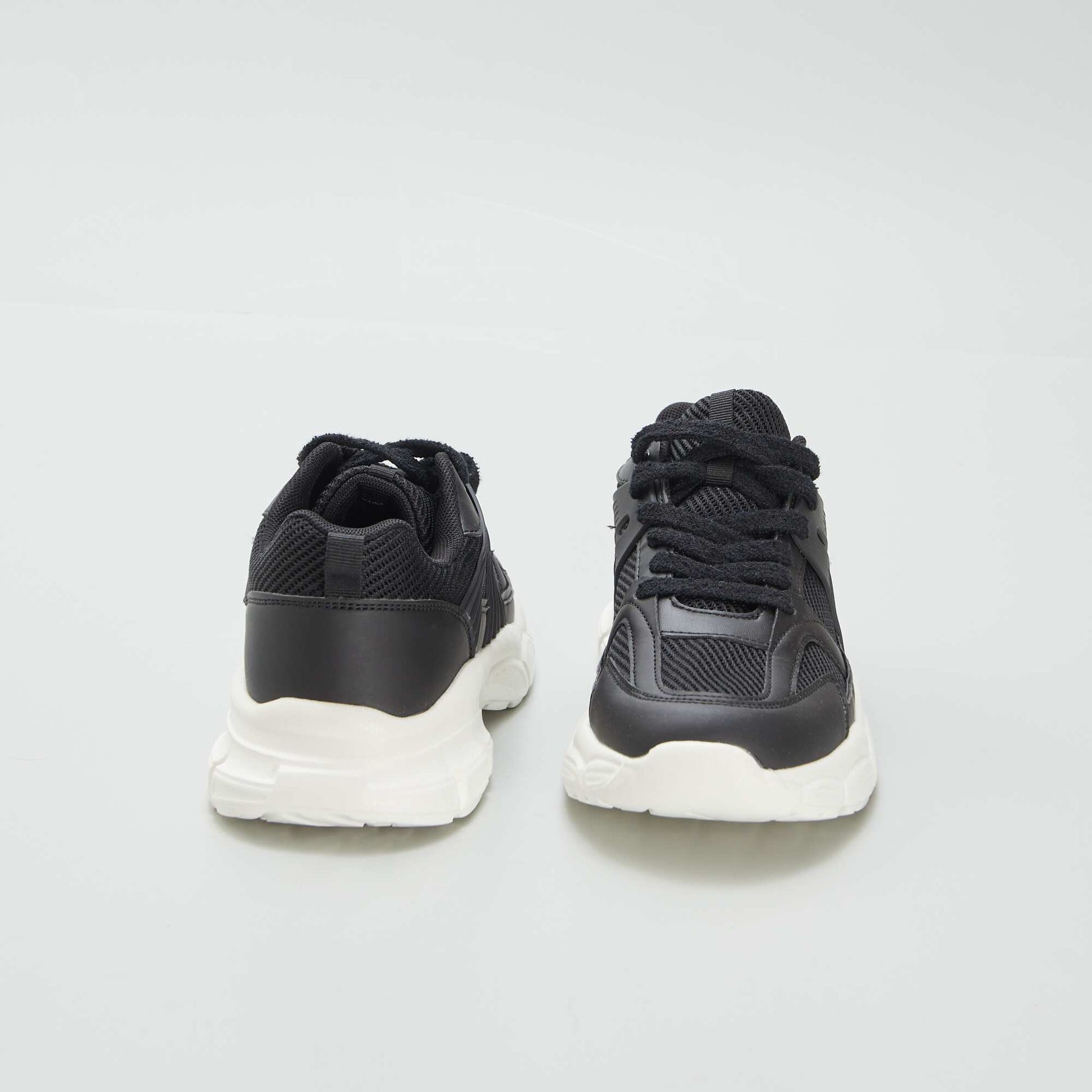 Baskets running semelles chunky NOIR
