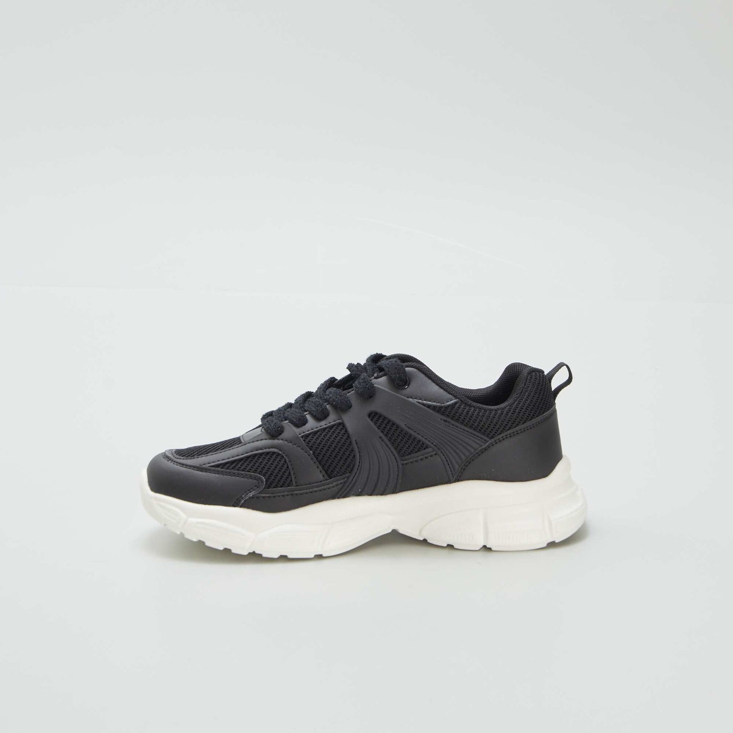 Baskets running semelles chunky NOIR