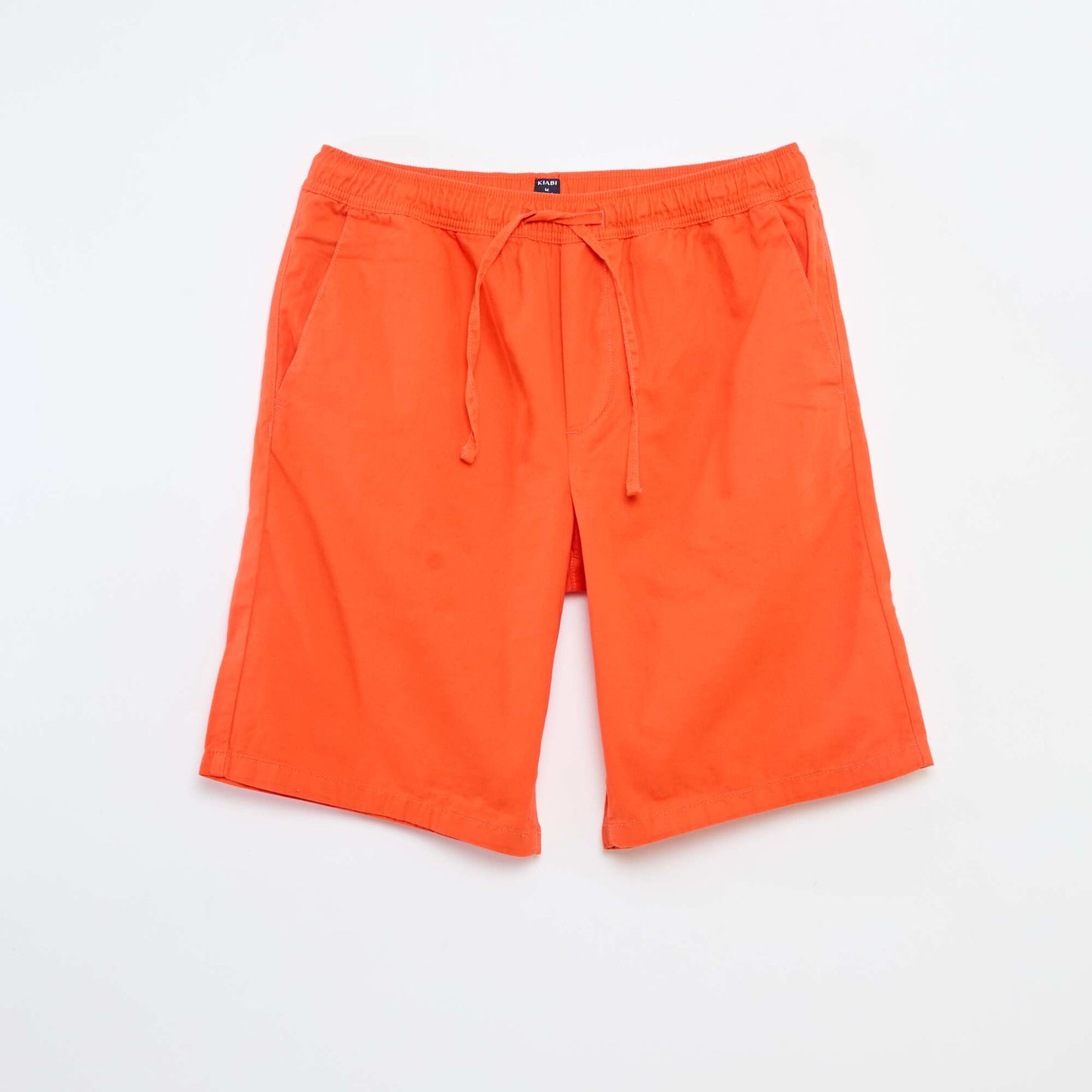 Bermuda en coton ORANGE