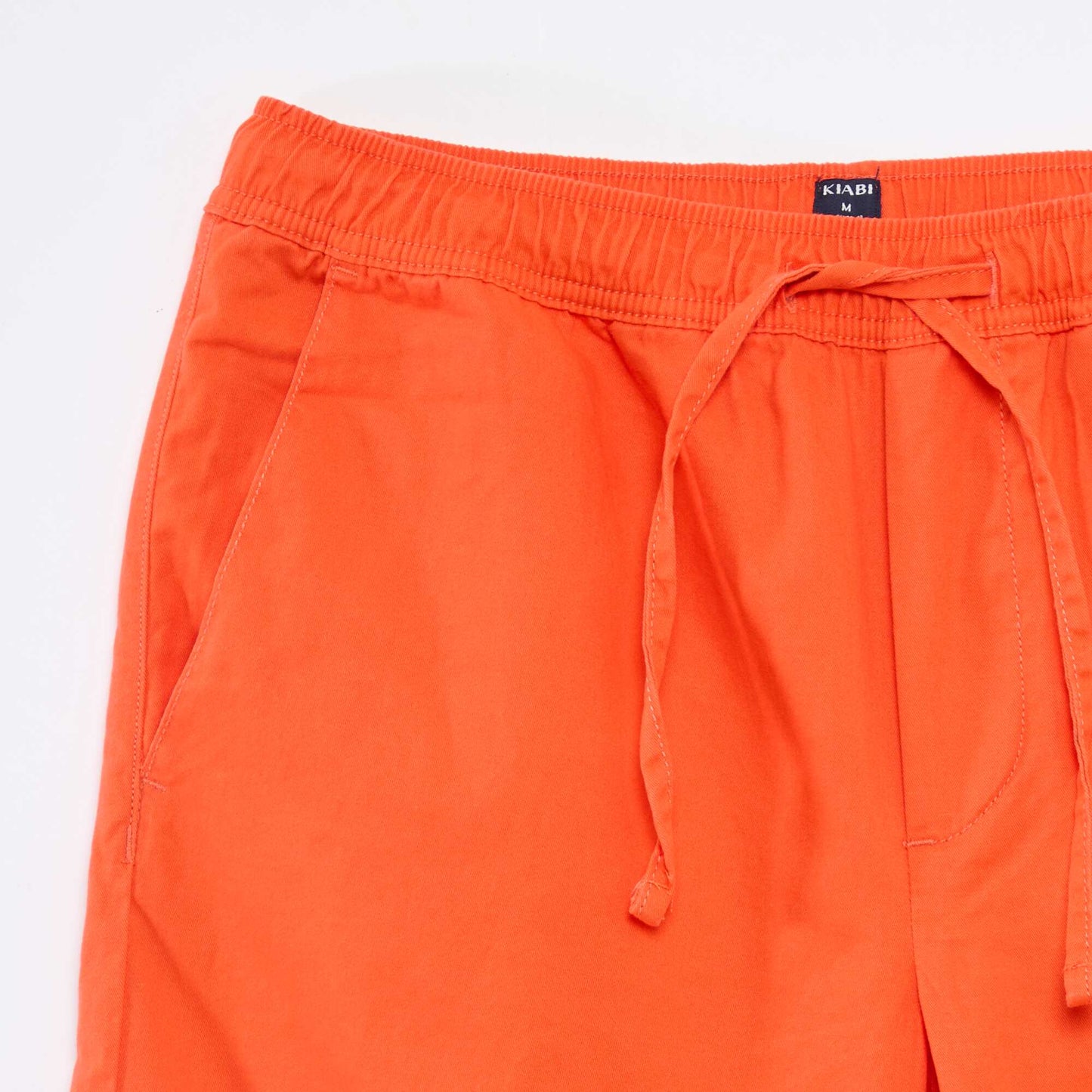 Bermuda en coton ORANGE