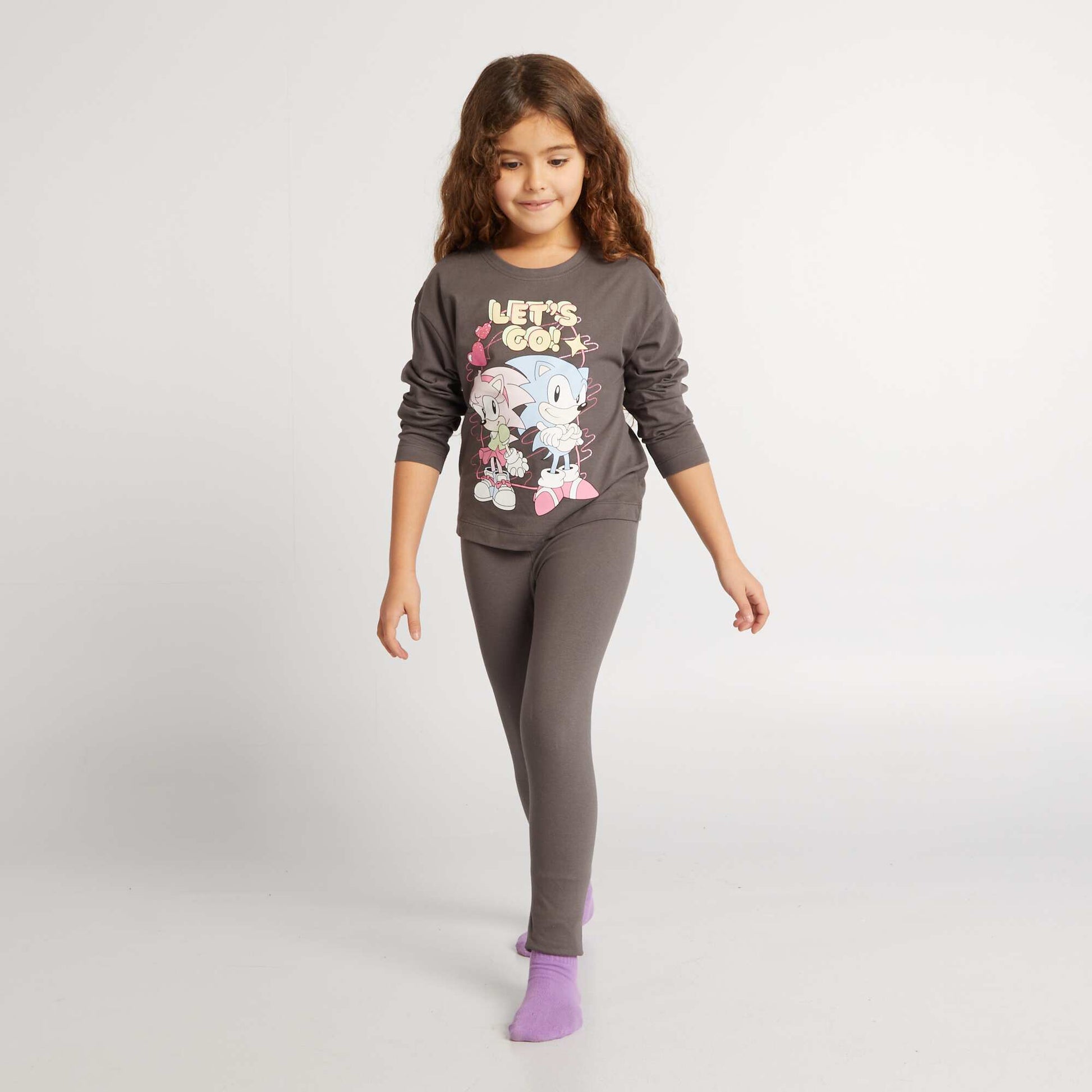 Pyjama long 'Sonic' GRIS