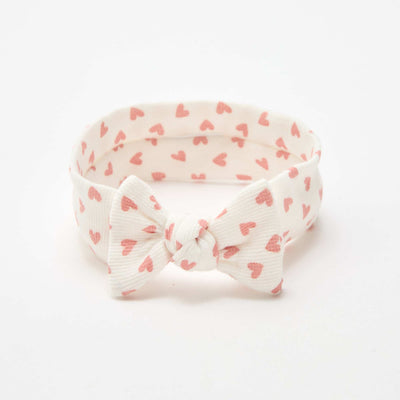 Bandeau nœud BLANC/ROSE
