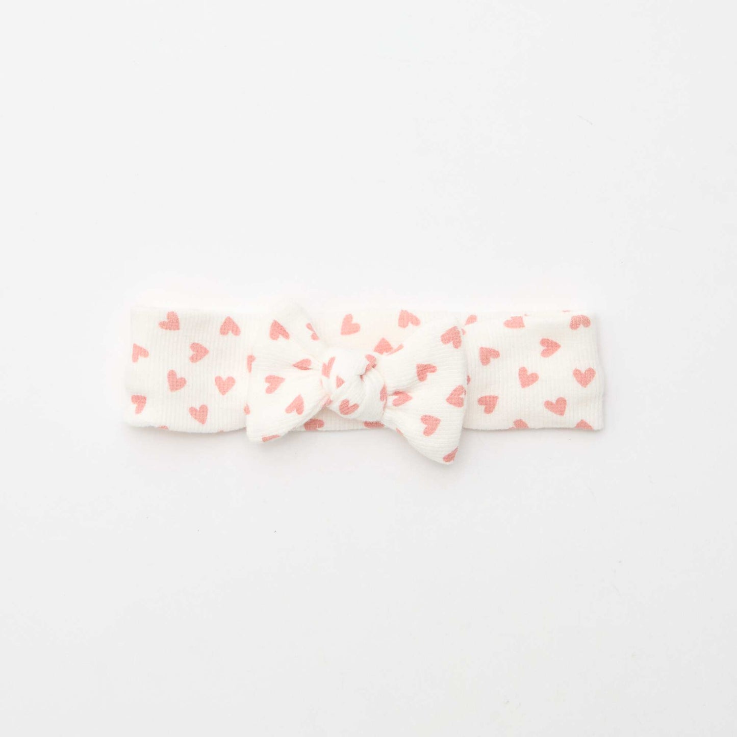 Bandeau nœud BLANC/ROSE