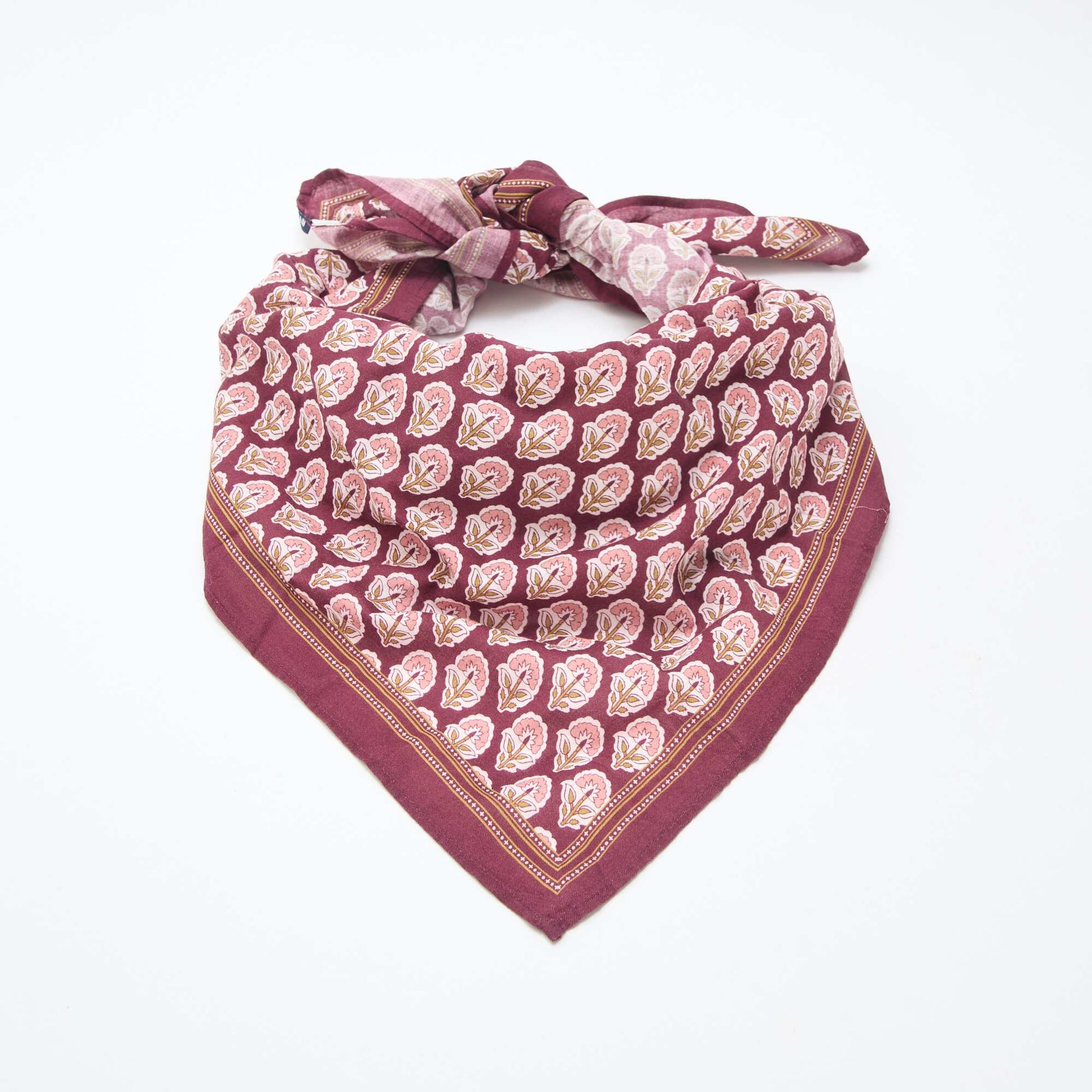 Large foulard imprimé BORDEAUX