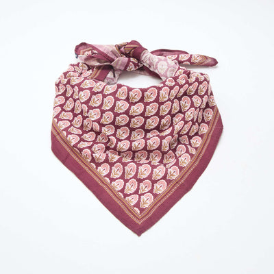 Large foulard imprimé BORDEAUX