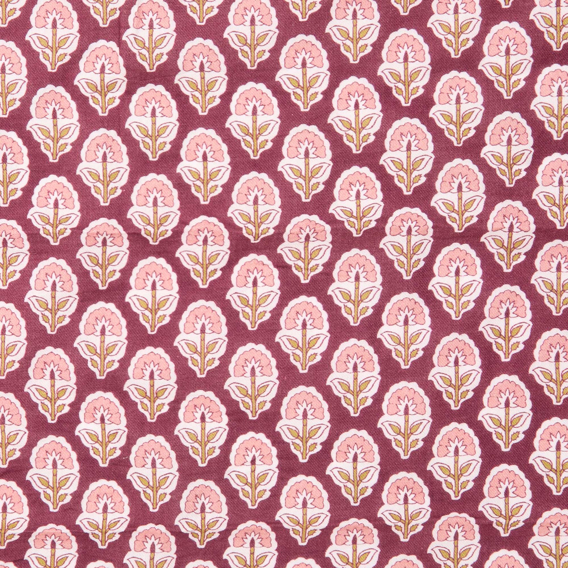 Large foulard imprimé BORDEAUX