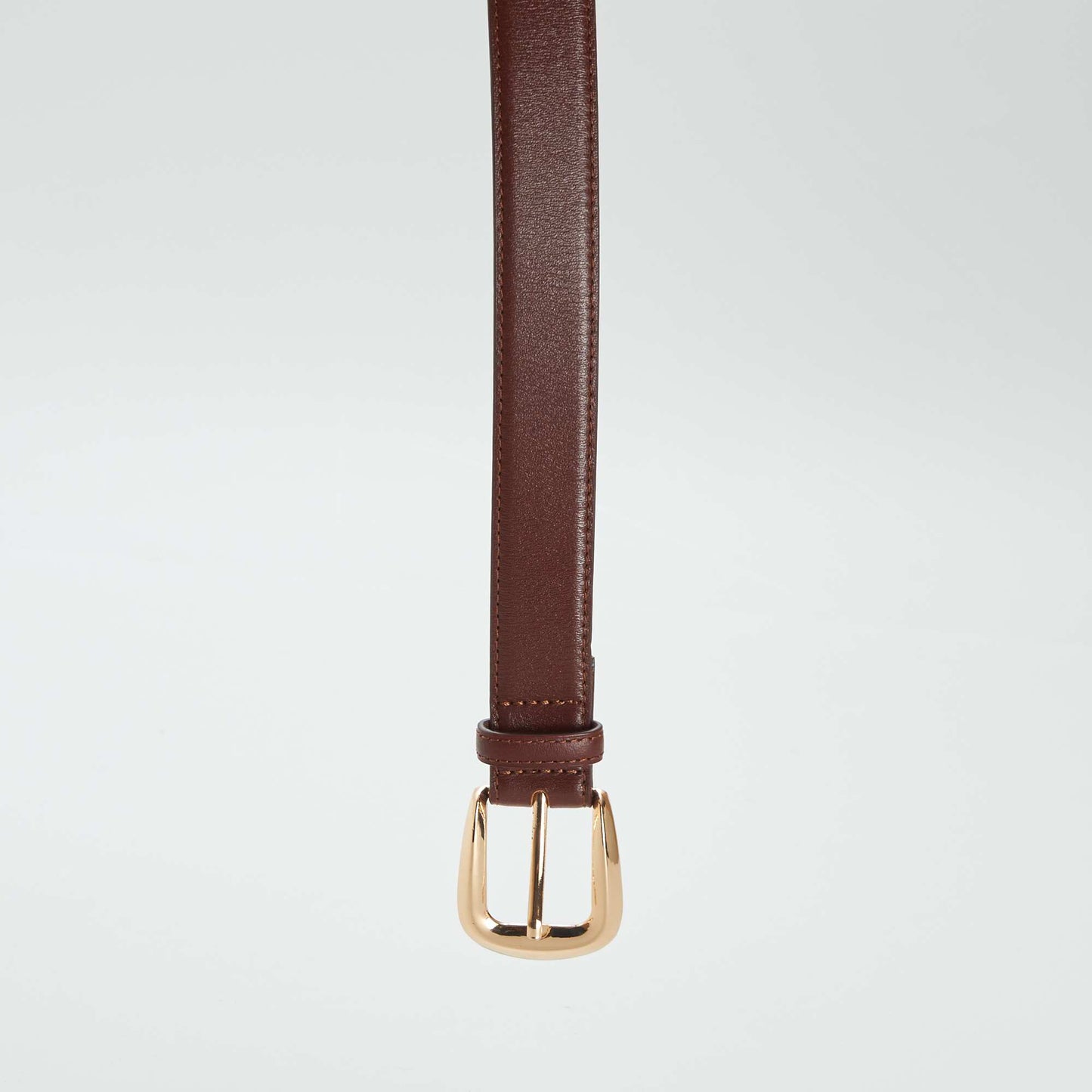 Ceinture basique en cuir MARRON