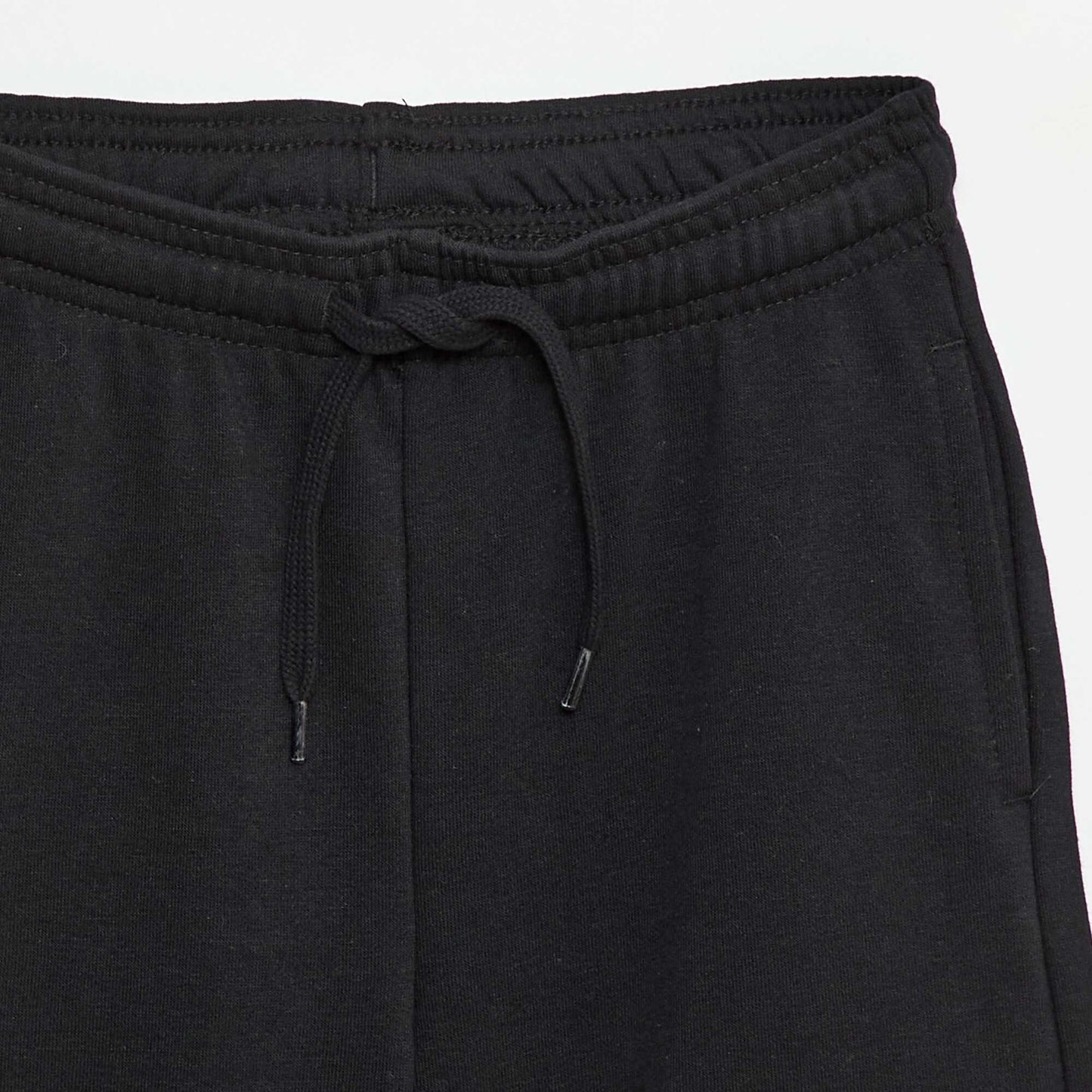 Short en molleton léger NOIR