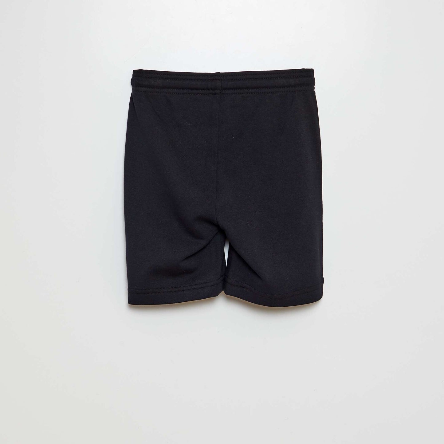 Short en molleton léger NOIR