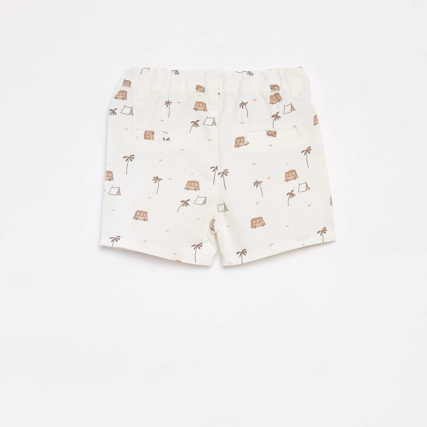 Short chino BLANC