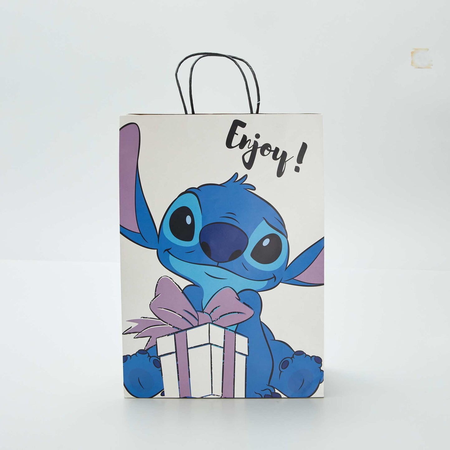 Sac cadeau en papier 'Stitch' BLEU