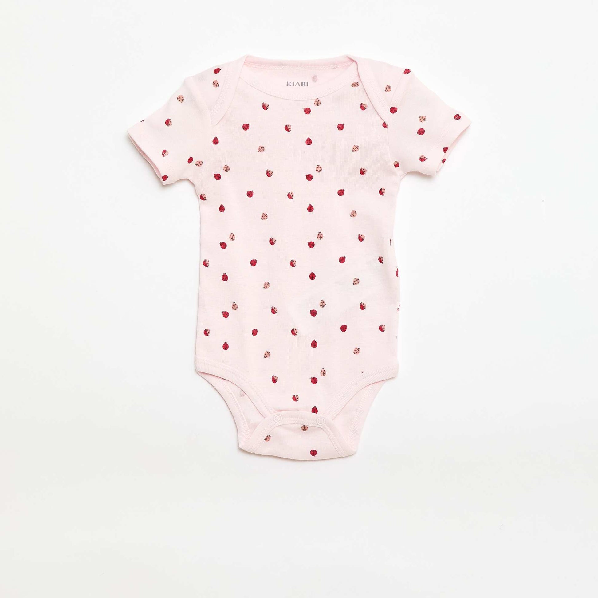 Bodies imprimés en coton - lot de 3 ROSE