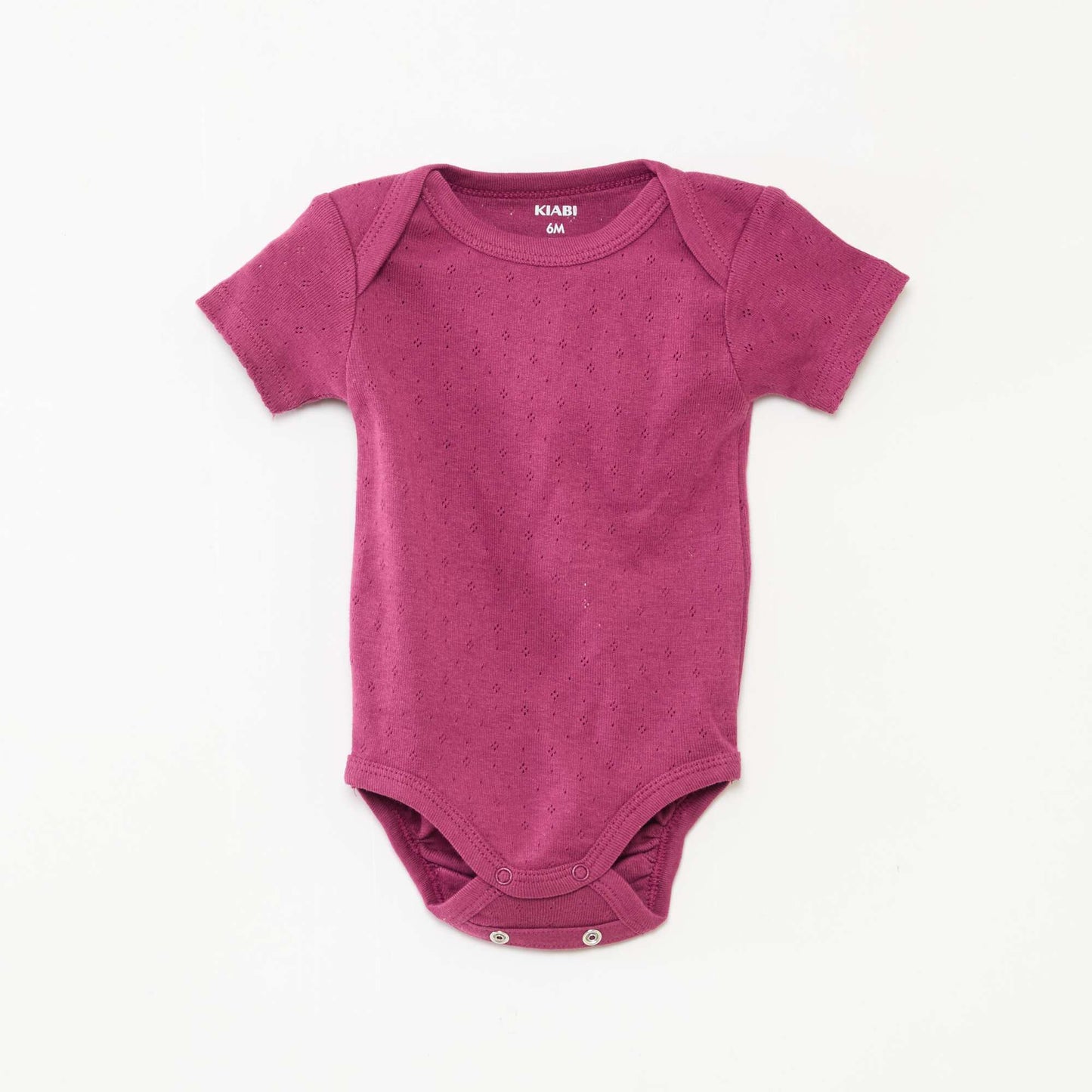 Bodies évolutif en maille unie - Lot de 3 ROSE/BLANC/BLEU