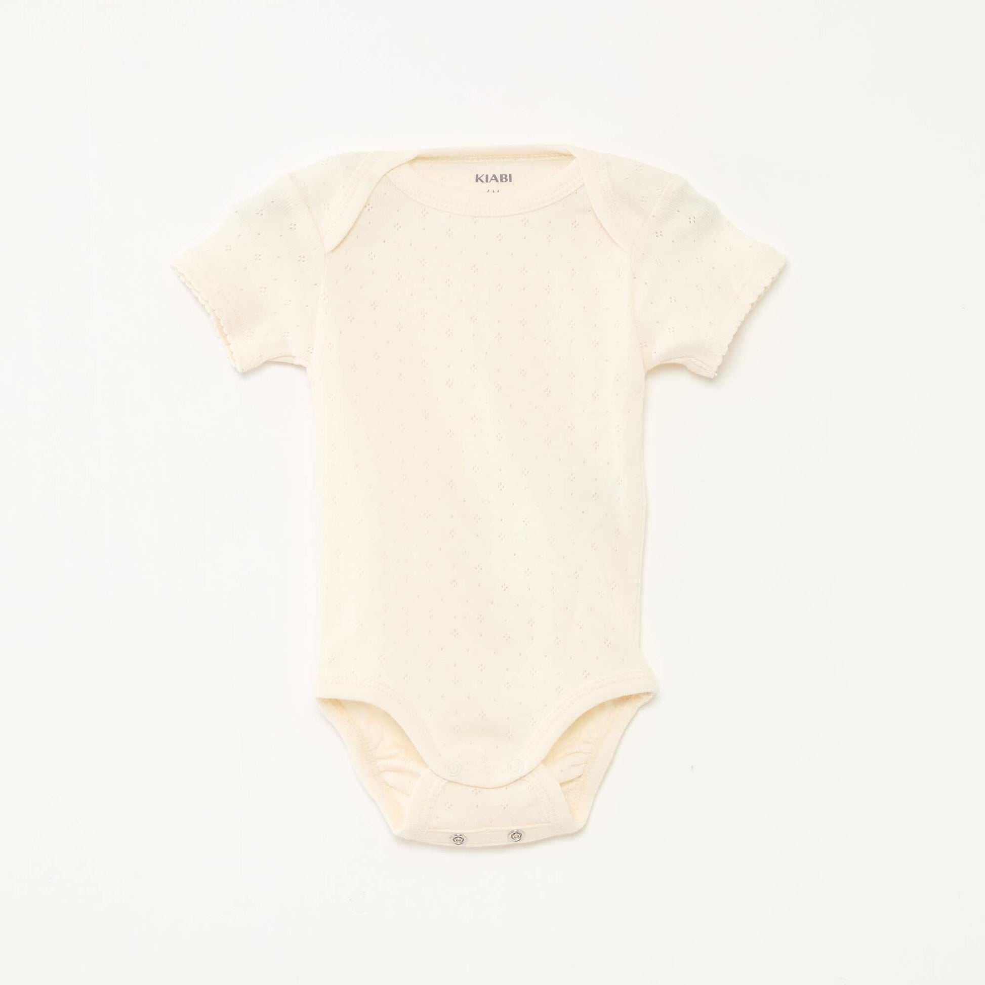 Bodies évolutif en maille unie - Lot de 3 ROSE/BLANC/BLEU